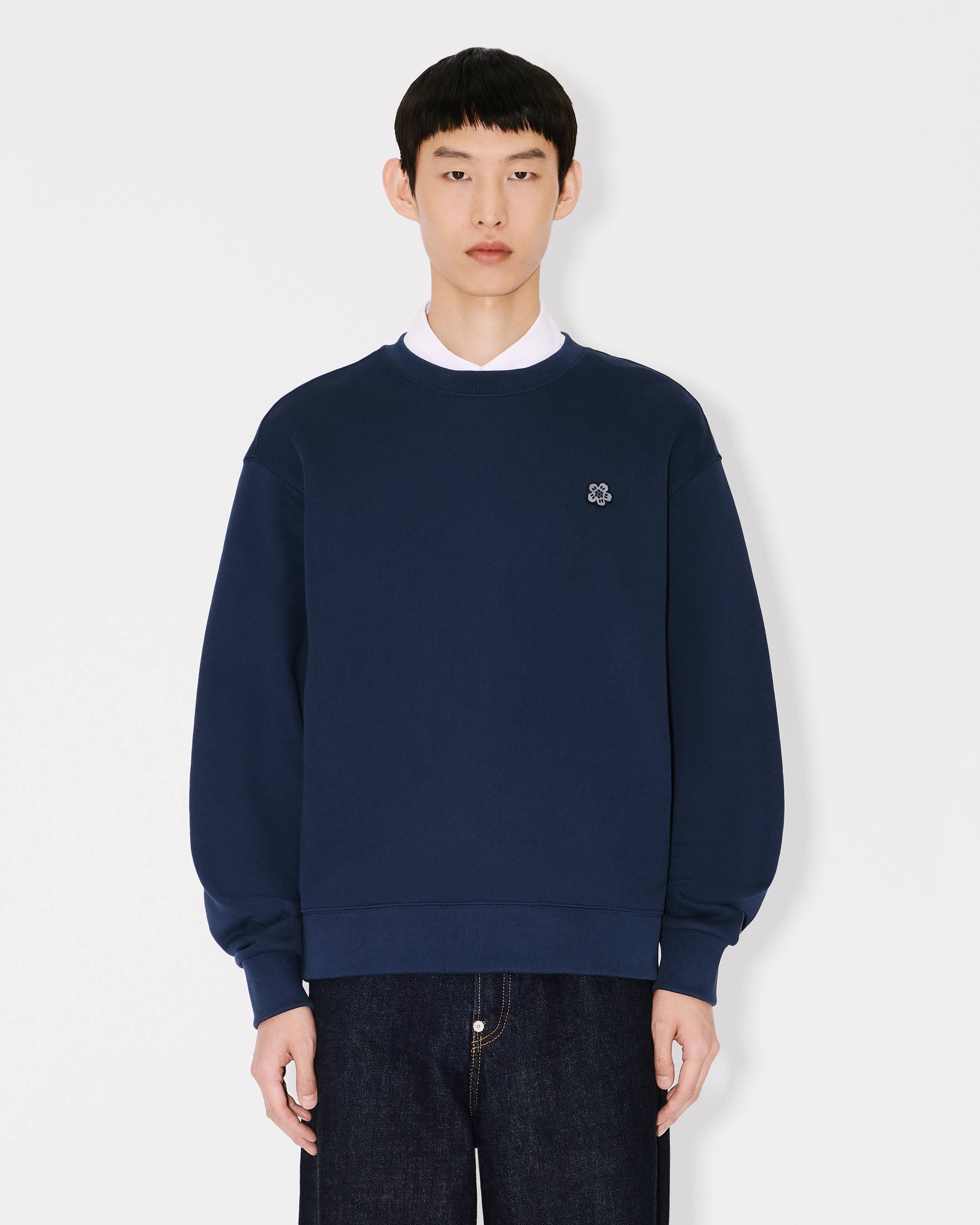 'Boke Flower' embroidered sweatshirt coton