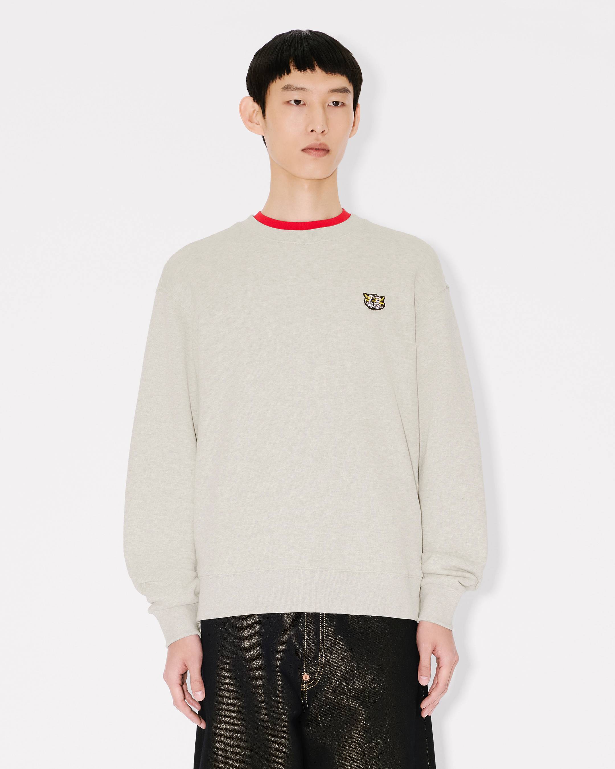 'KENZO Wild Tiger' embroidered sweatshirt in cotton