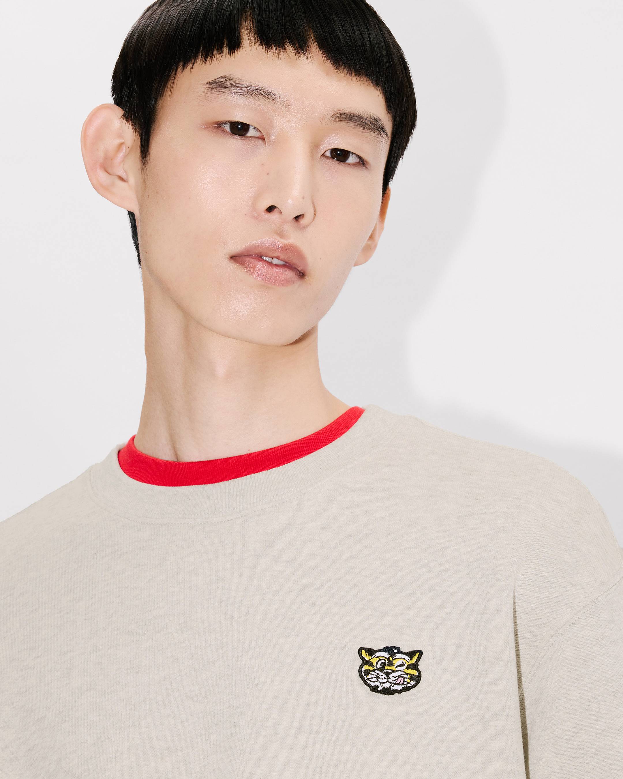 'KENZO Wild Tiger' embroidered sweatshirt in cotton