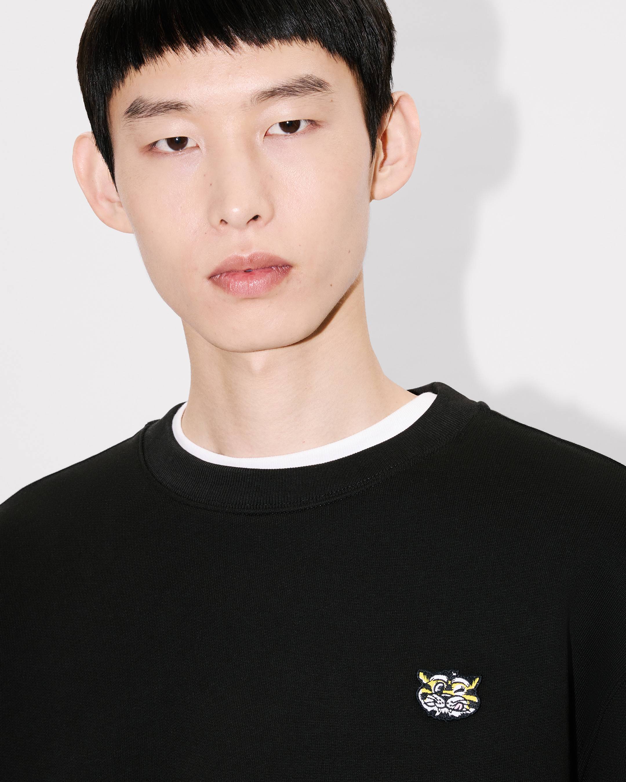 'KENZO Wild Tiger' embroidered sweatshirt in cotton