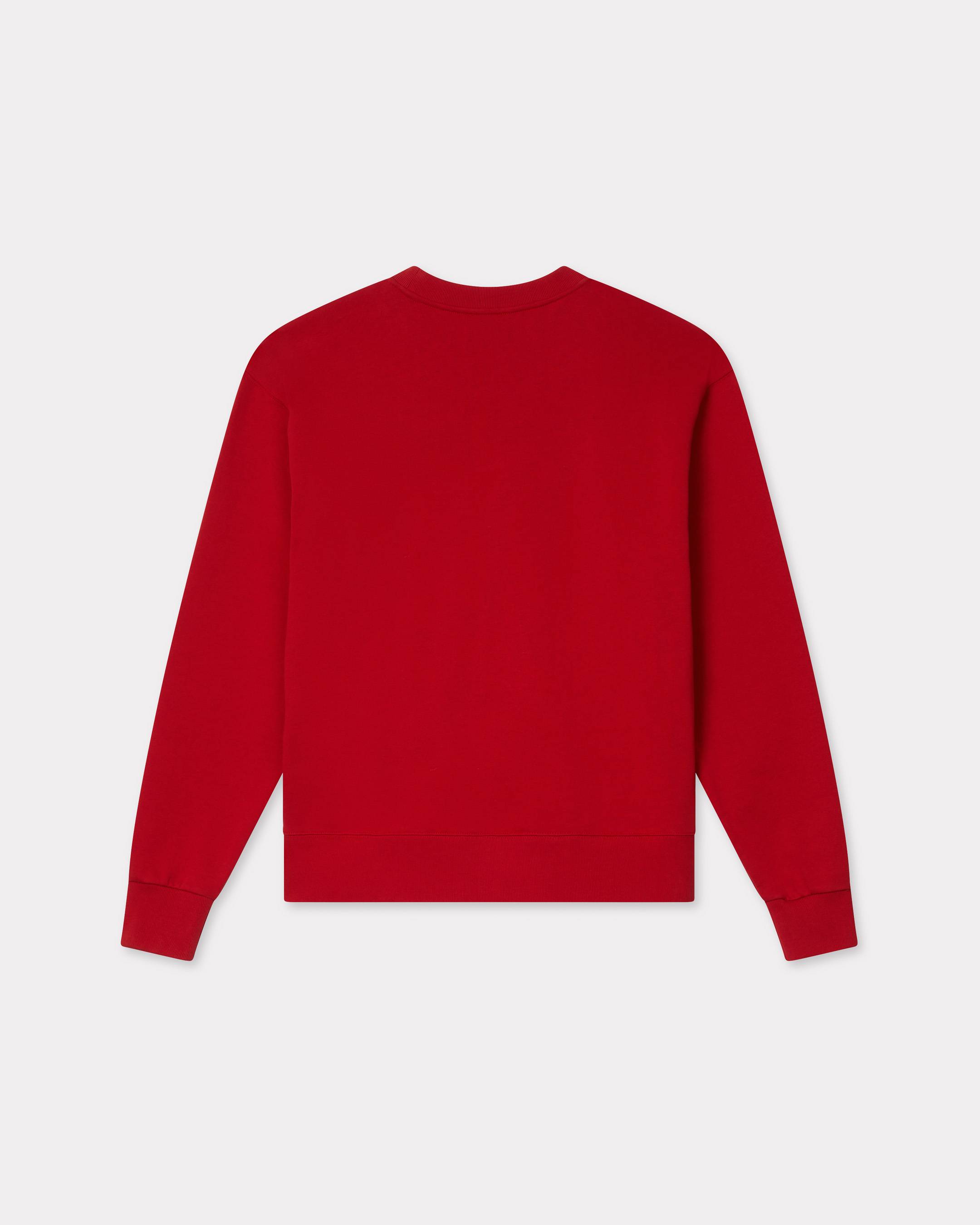 'Boke Flower' embroidered sweatshirt cotton