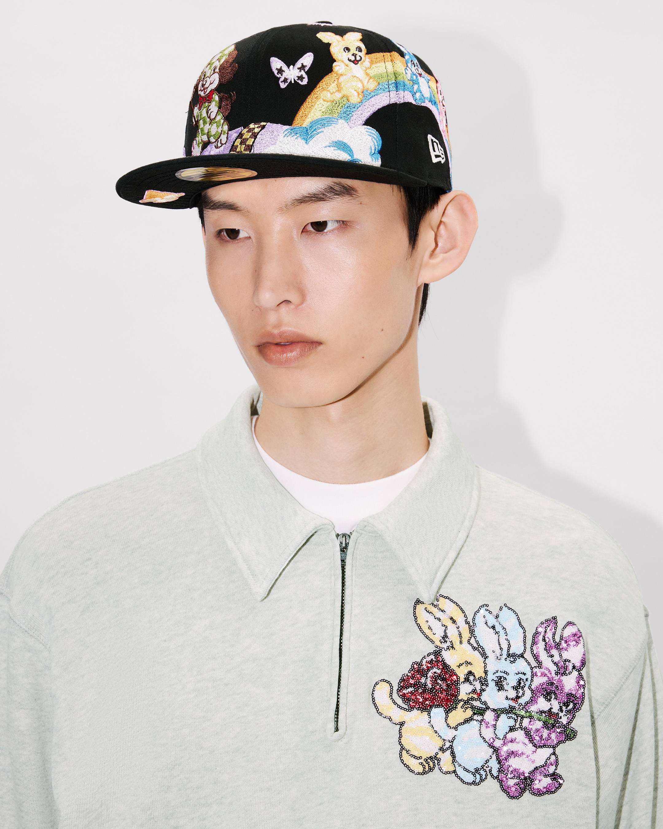 'KENZO Cartoon' polo sweatshirt in cotton