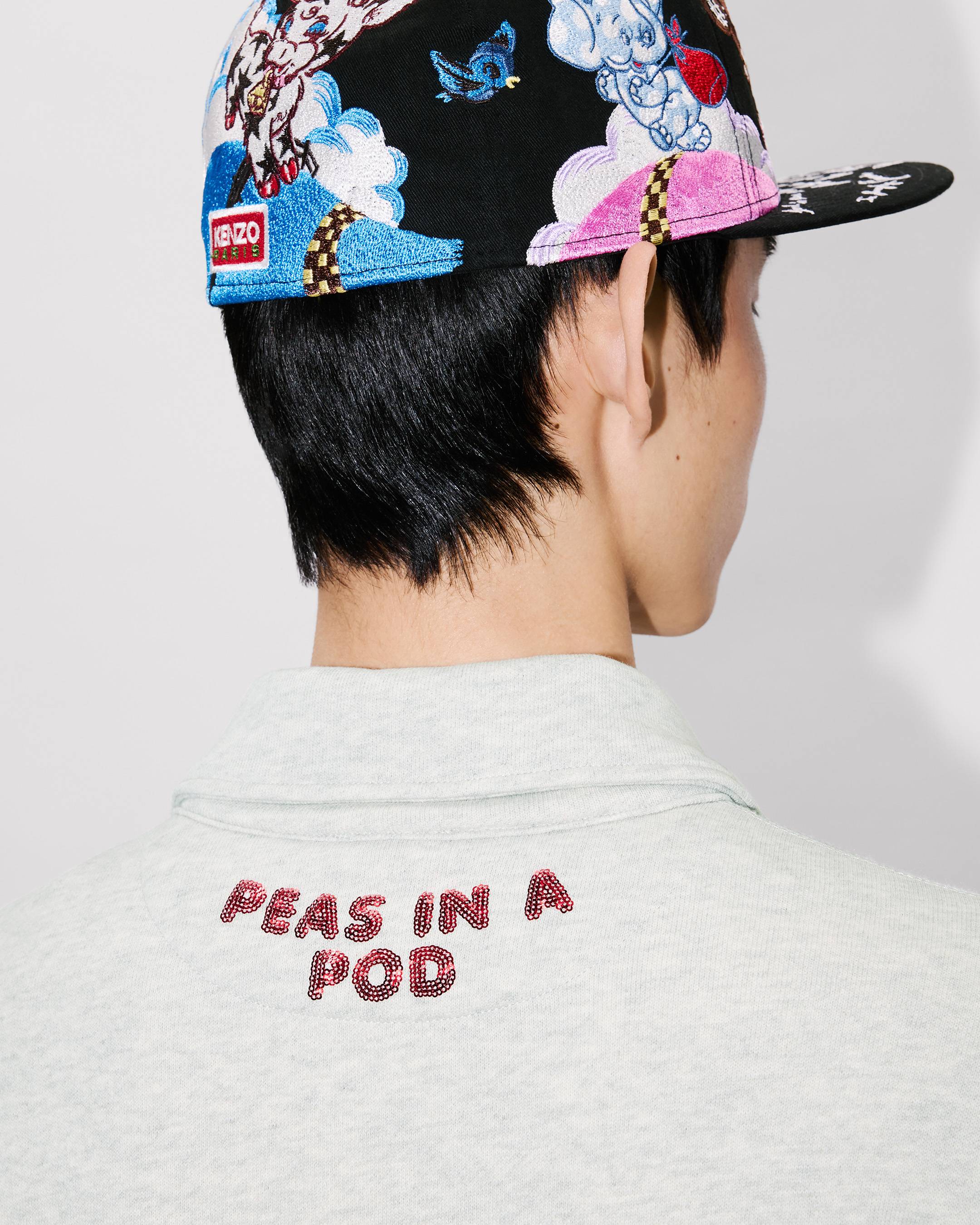 KENZO Cartoon' polo sweatshirt in cotton | Men's | KENZO