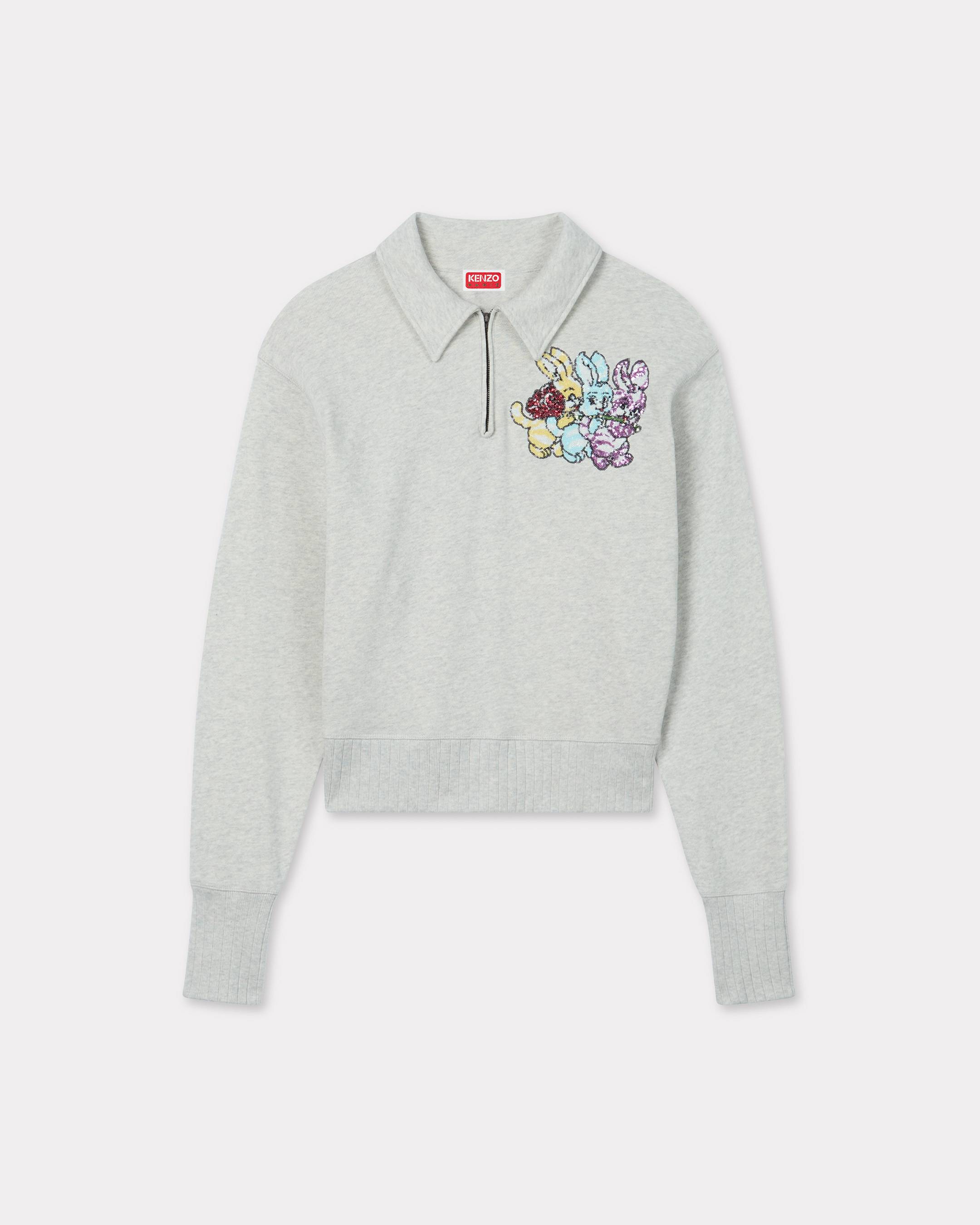 'KENZO Cartoon' polo sweatshirt in cotton