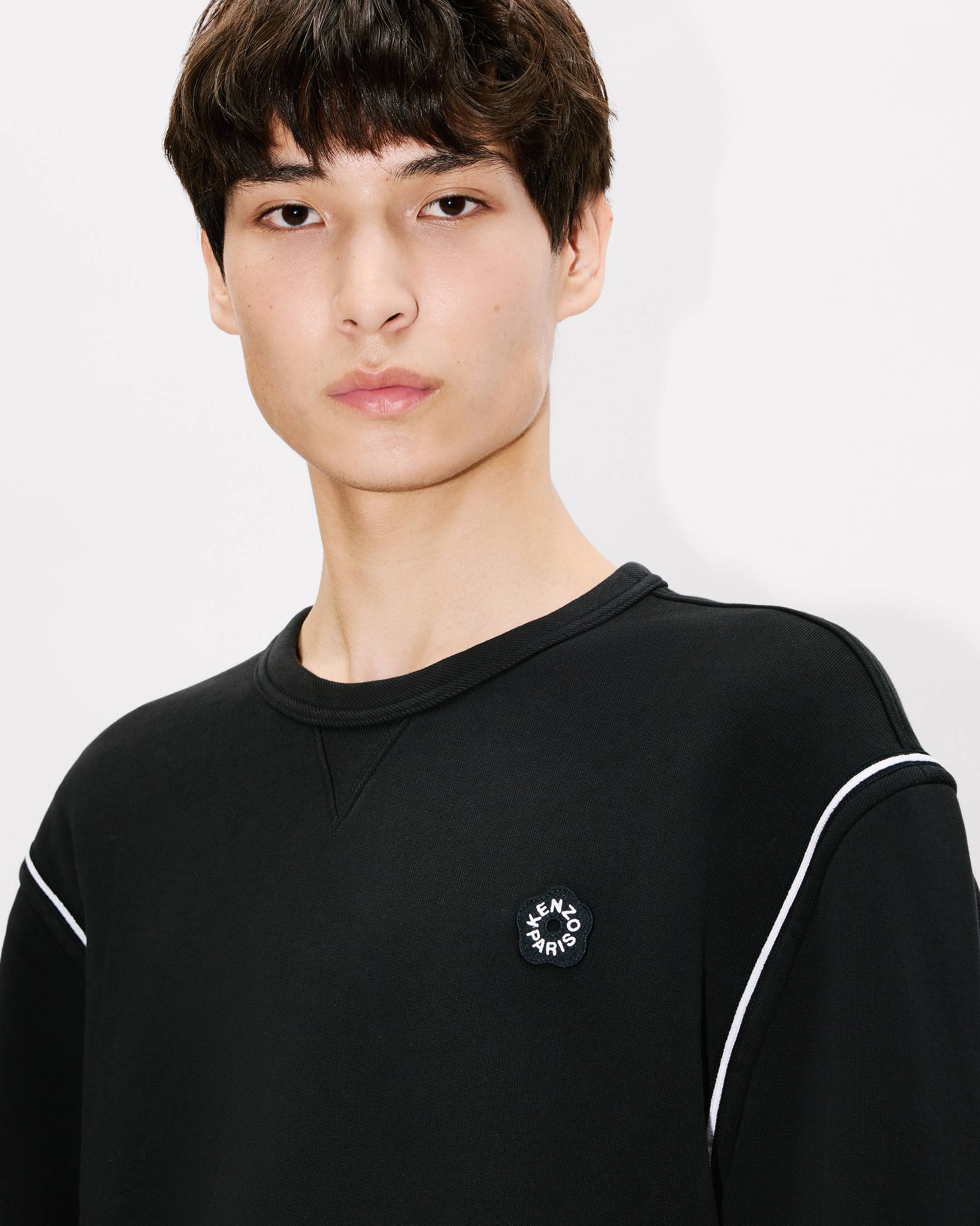 Sweatshirt brodé 'Boke Flower 2.0' en coton