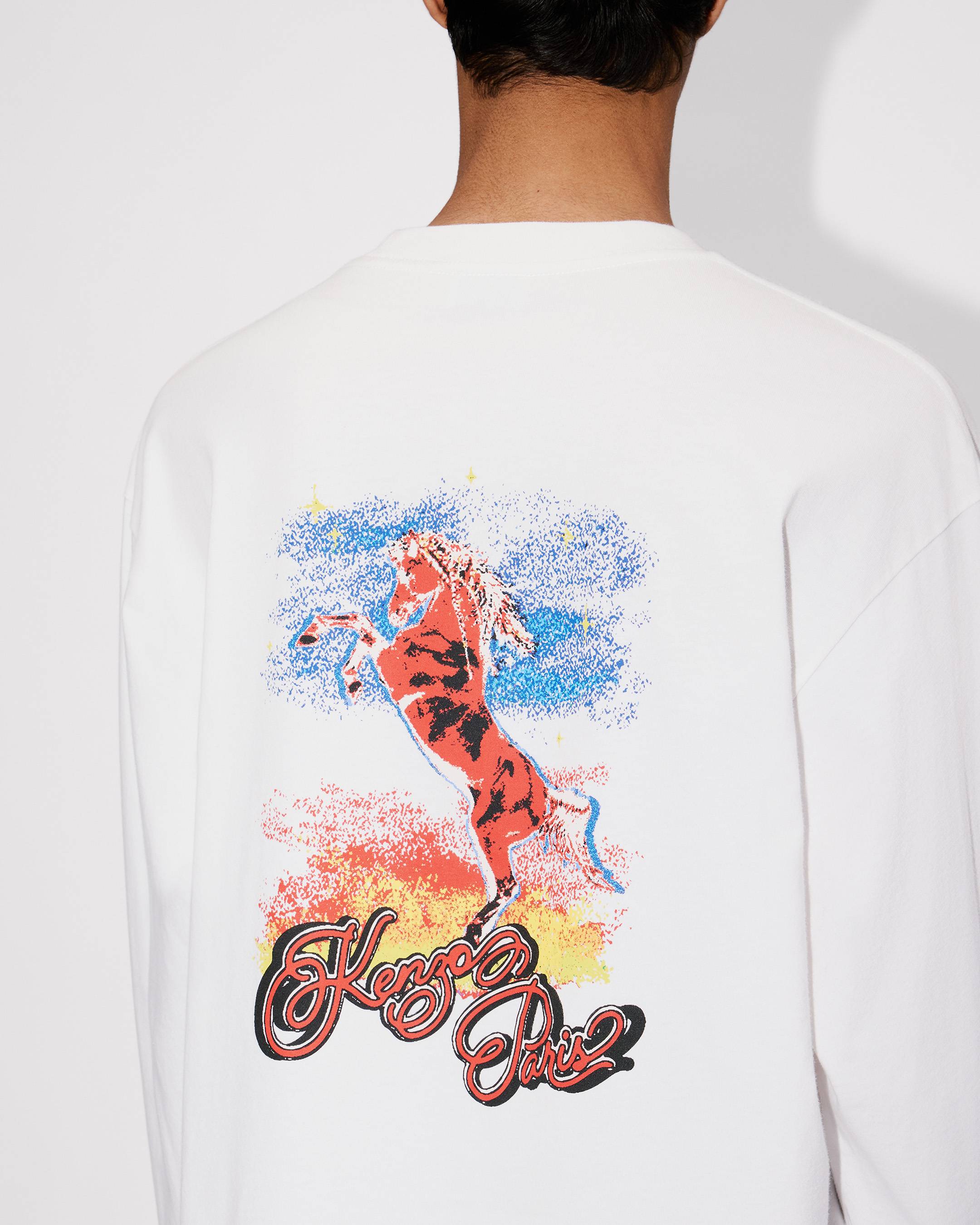 Lunar New Year' relax long sleeve T-shirt in cotton | Men's | KENZO