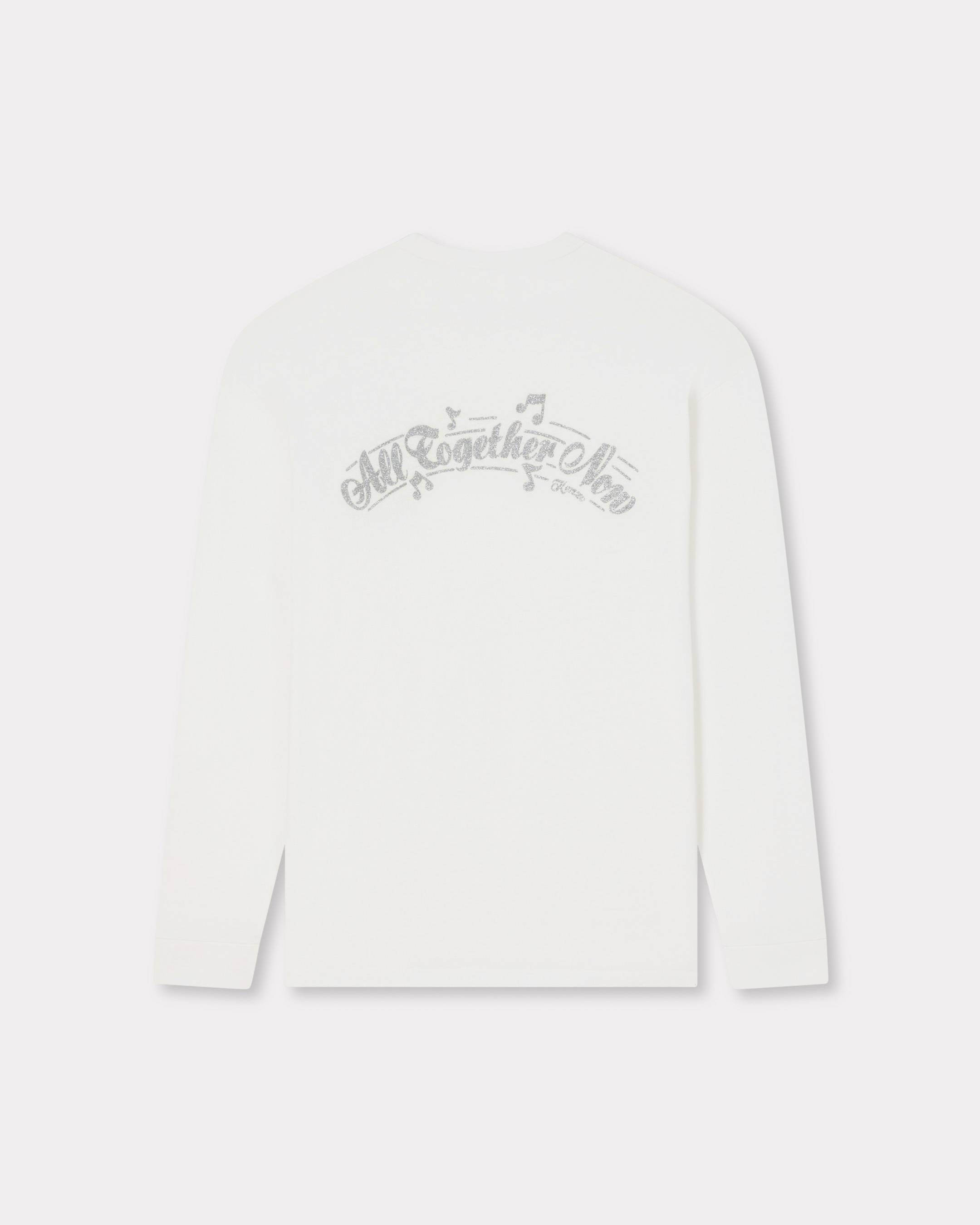 'KENZO Winter Holidays' リラックス ロングスリーブ Tシャツ イン コットン