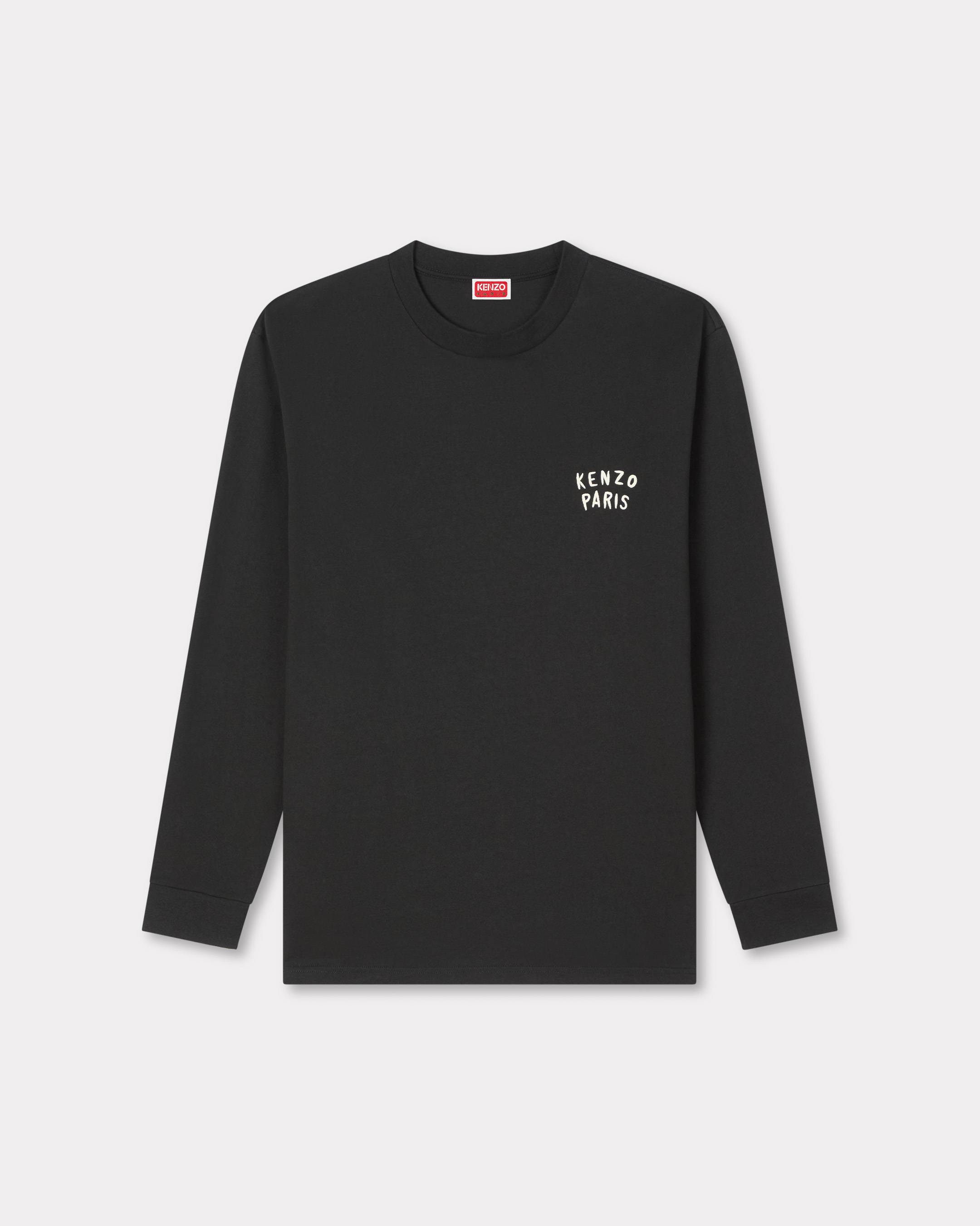 'KENZO Boke Heart' relax long sleeve T-shirt in cotton