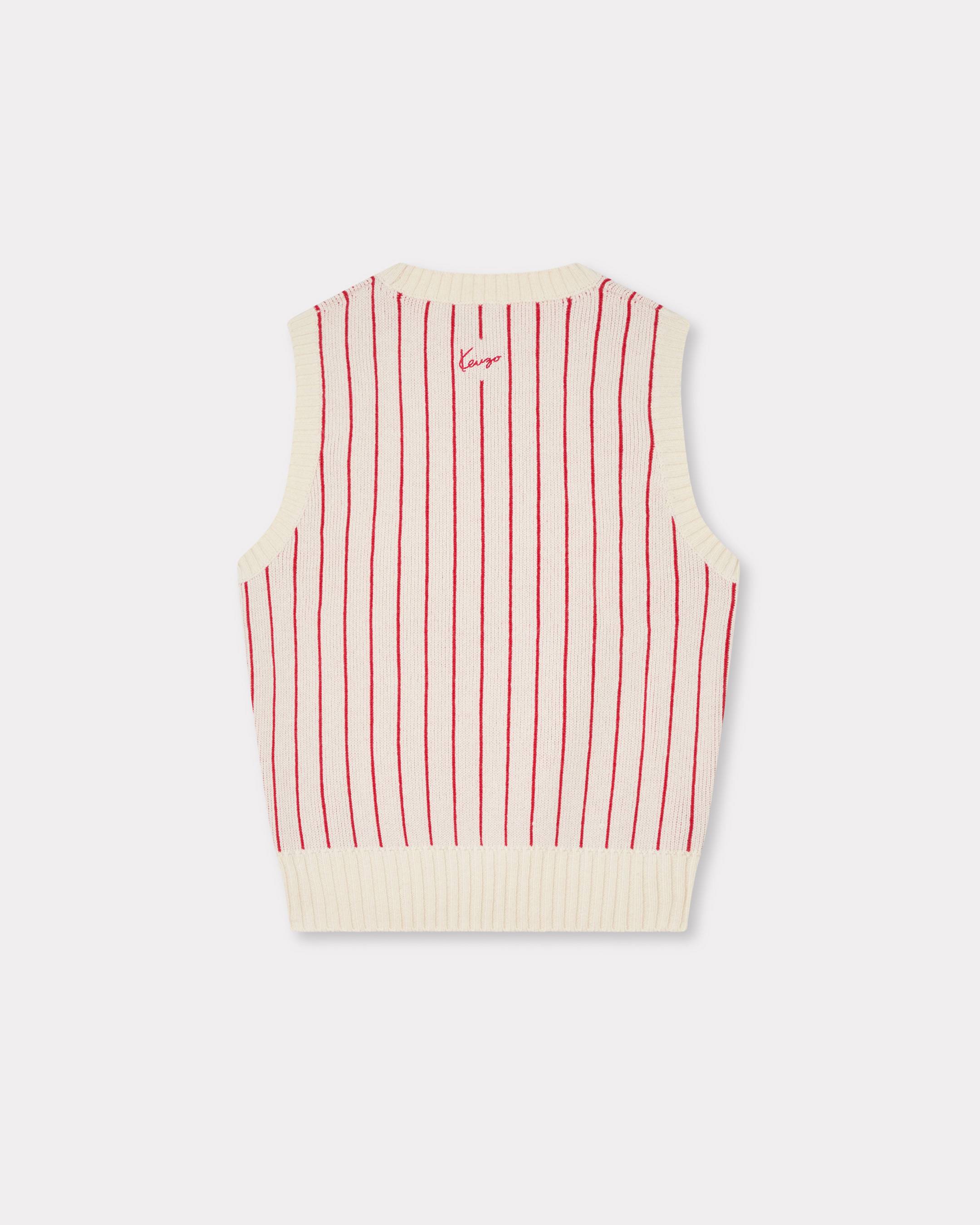 Chaleco de lana y algod&oacute;n 'KENZO Trompe l'&oelig;il'