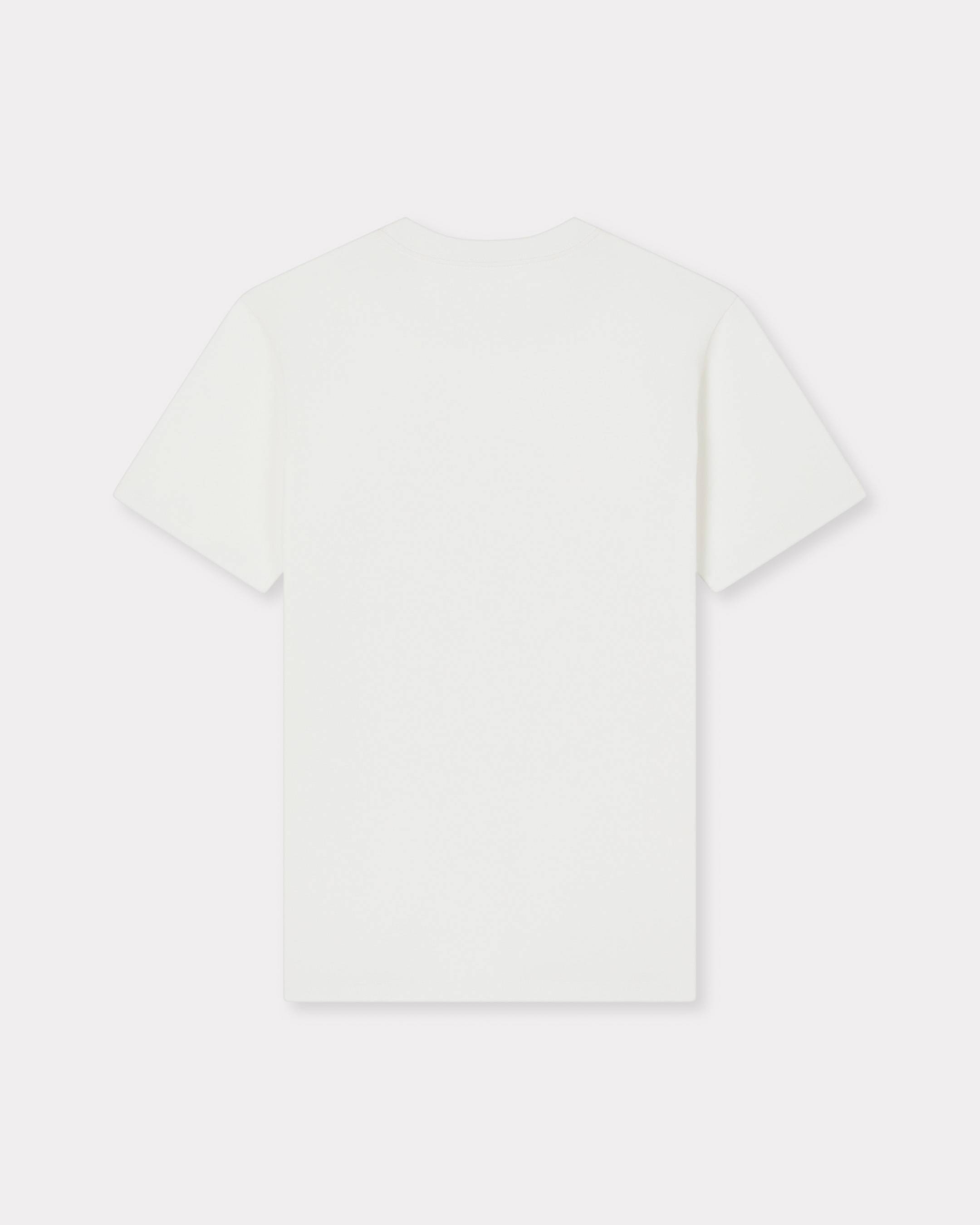 'Boke Flower' embroidered slim T-shirt in cotton