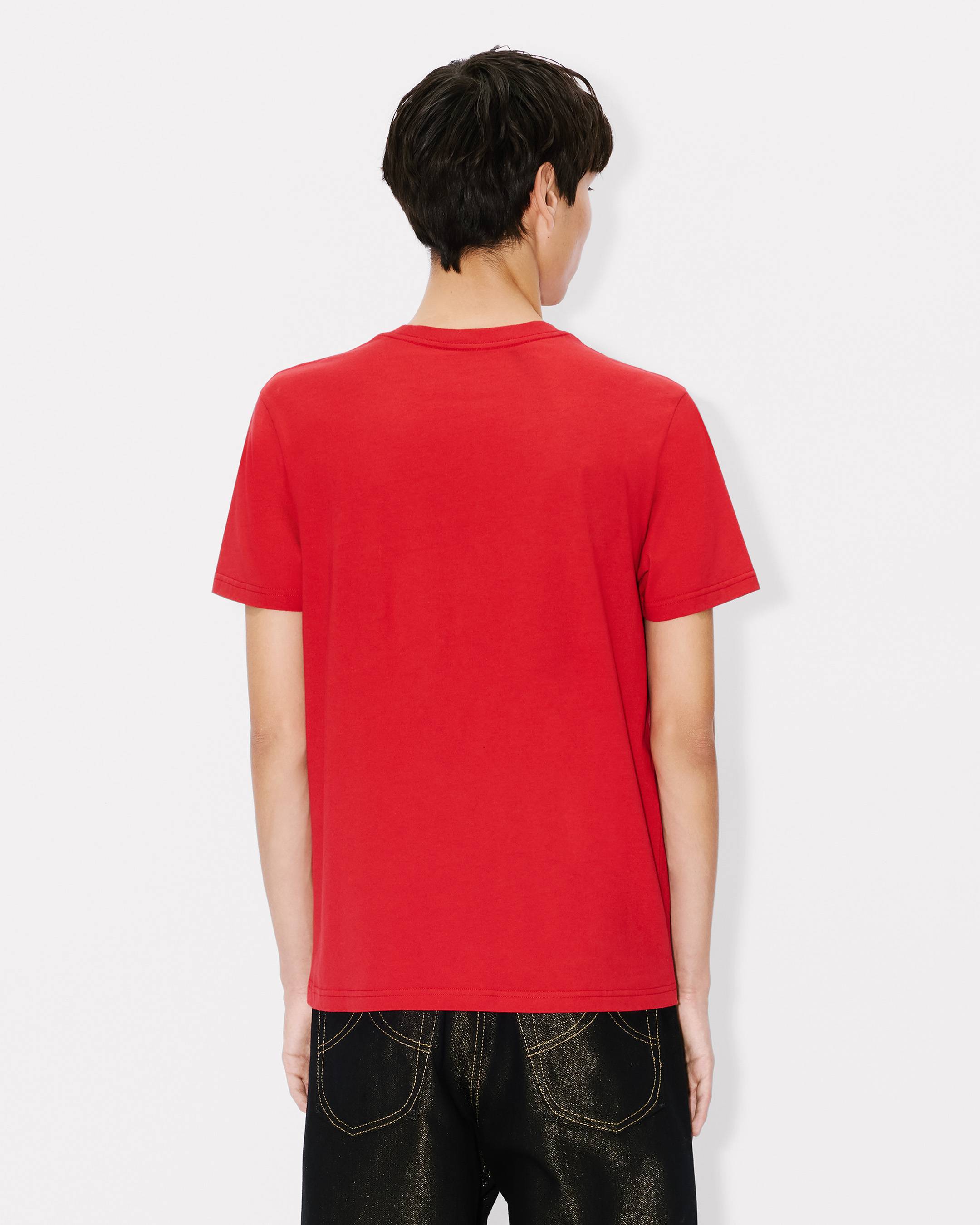 'Boke Flower' embroidered slim T-shirt in cotton