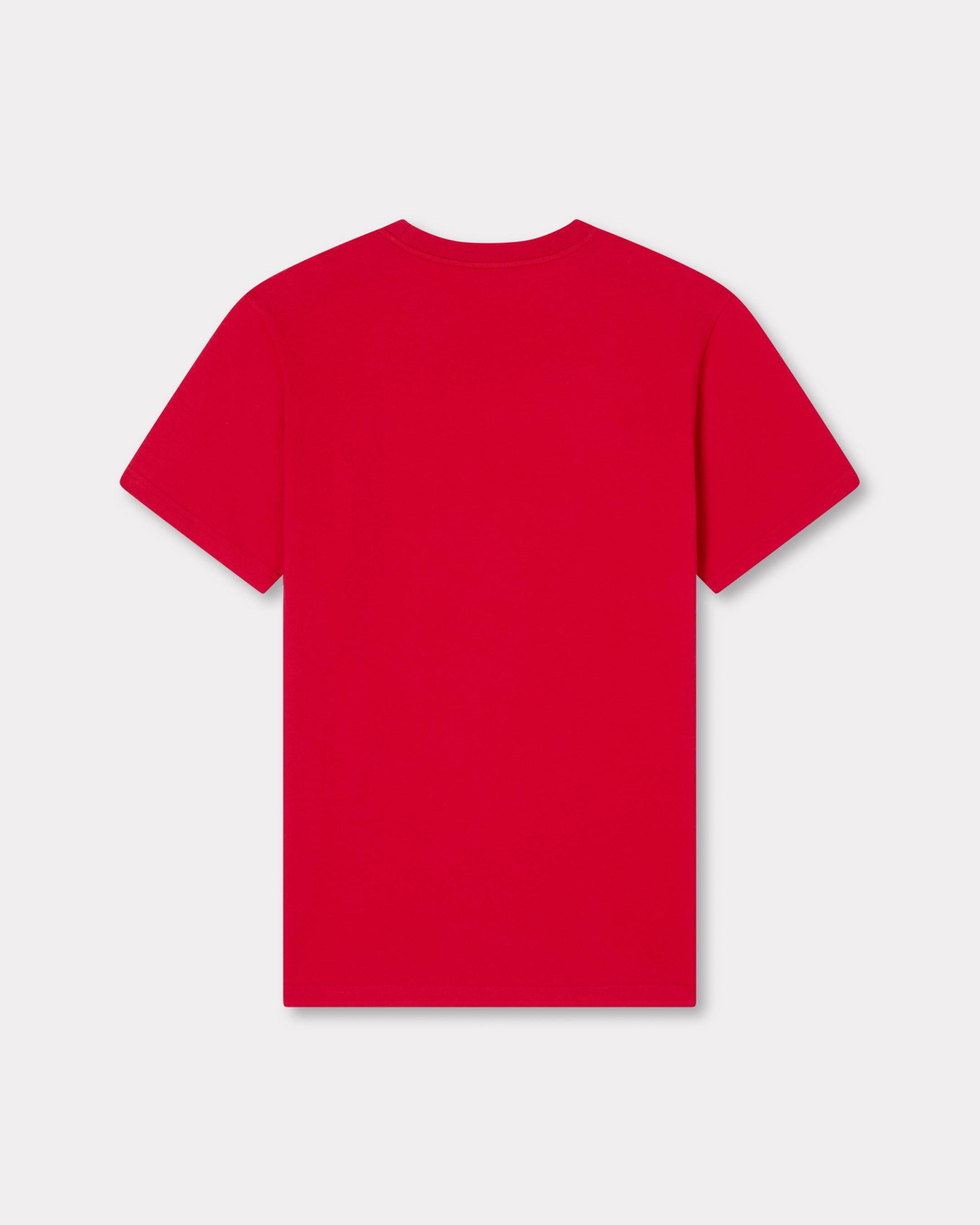 'Boke Flower' embroidered slim T-shirt in cotton