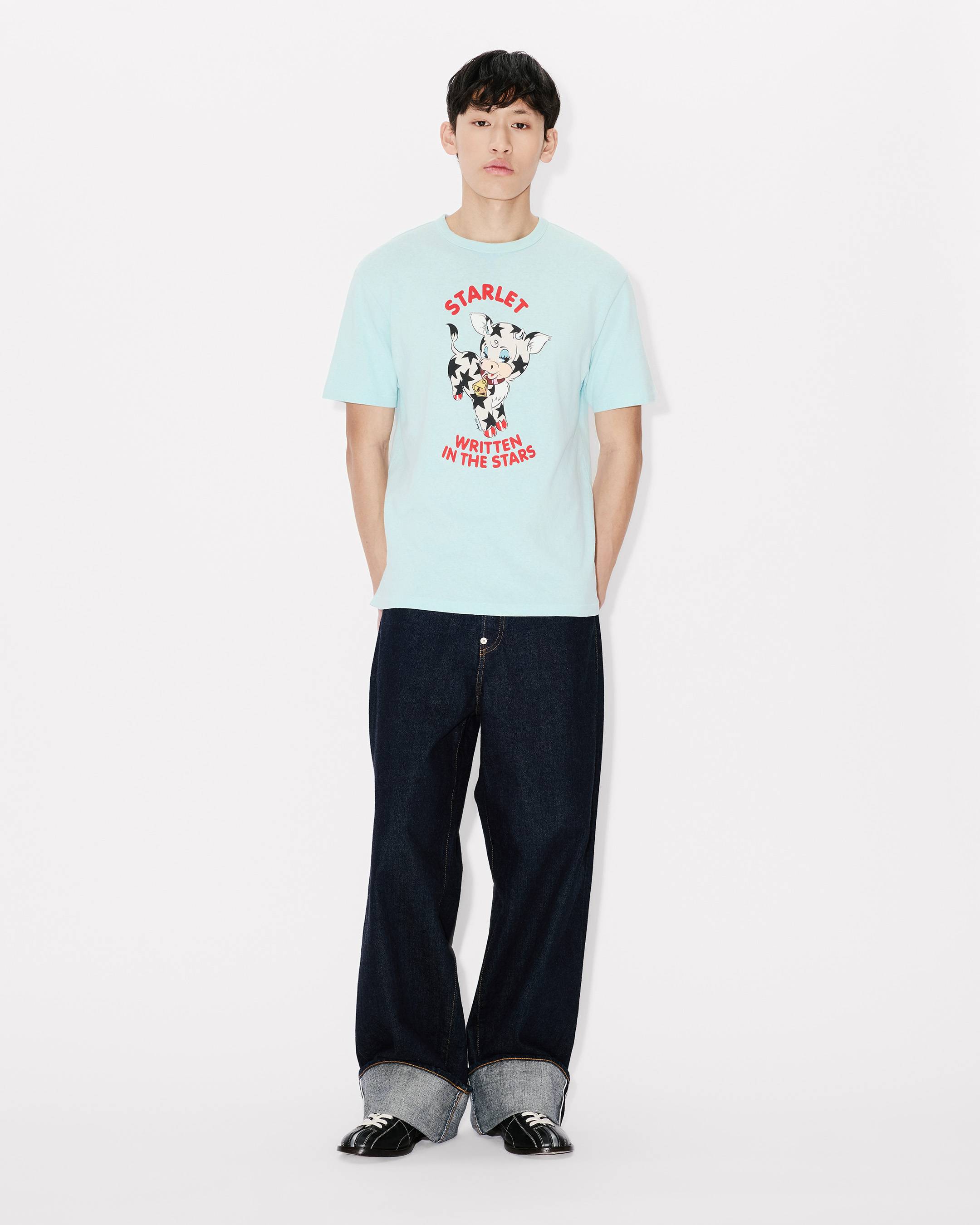 'Kenzo Cartoon' genderless slim T-shirt in cotton
