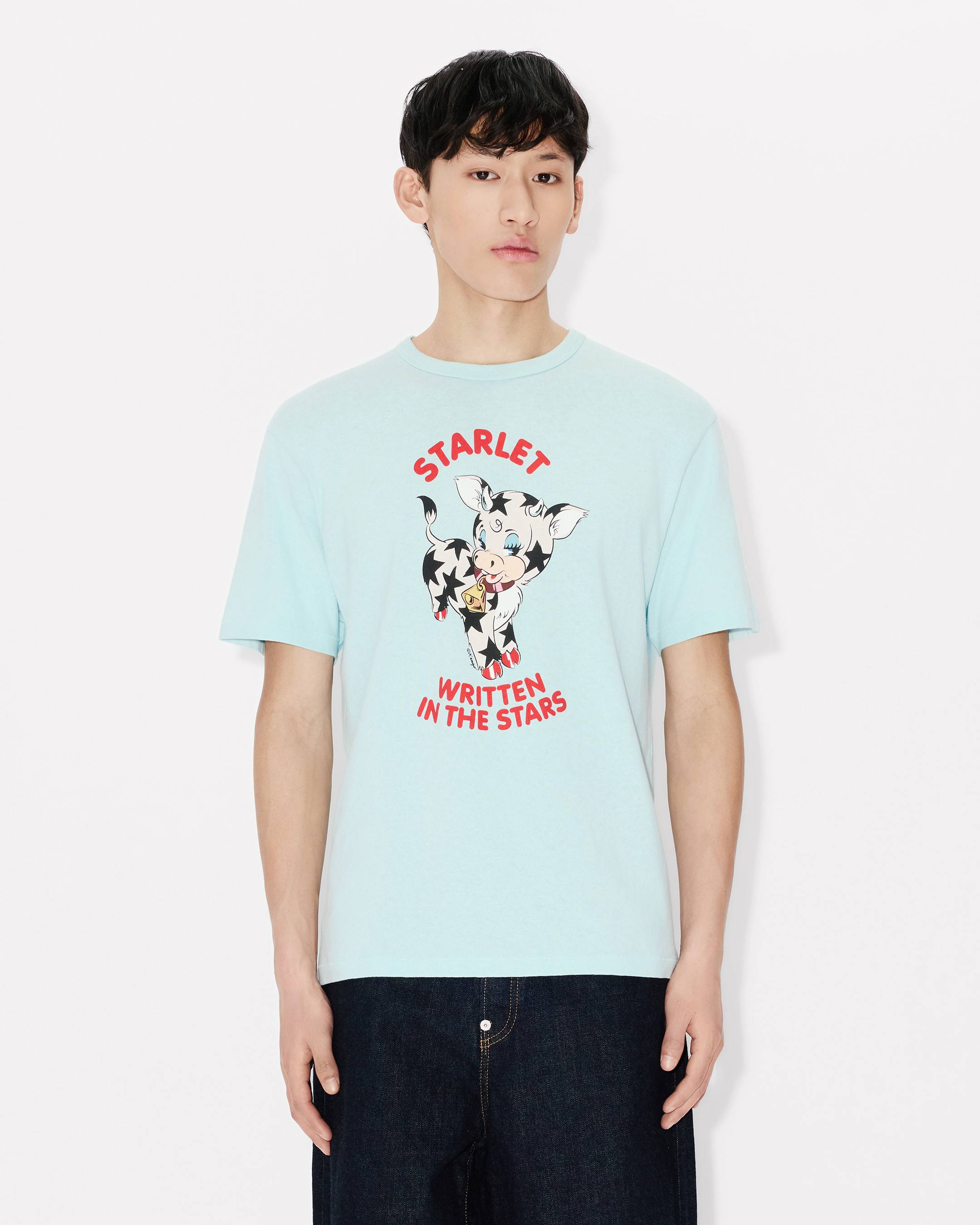 Kenzo Cartoon' genderless slim T-shirt in cotton | Men's | KENZO