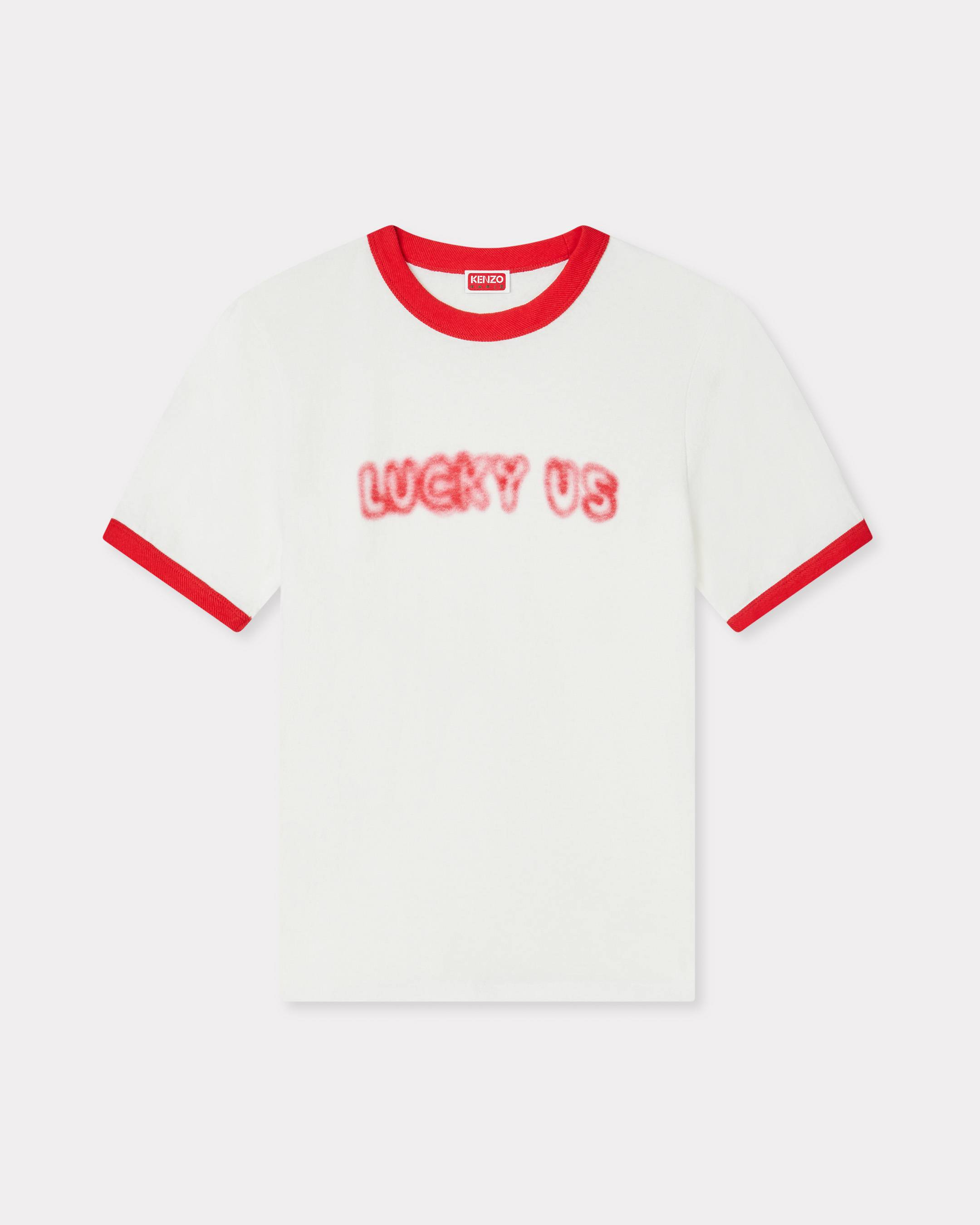 Camiseta slim de algod&oacute;n 'KENZO Words'