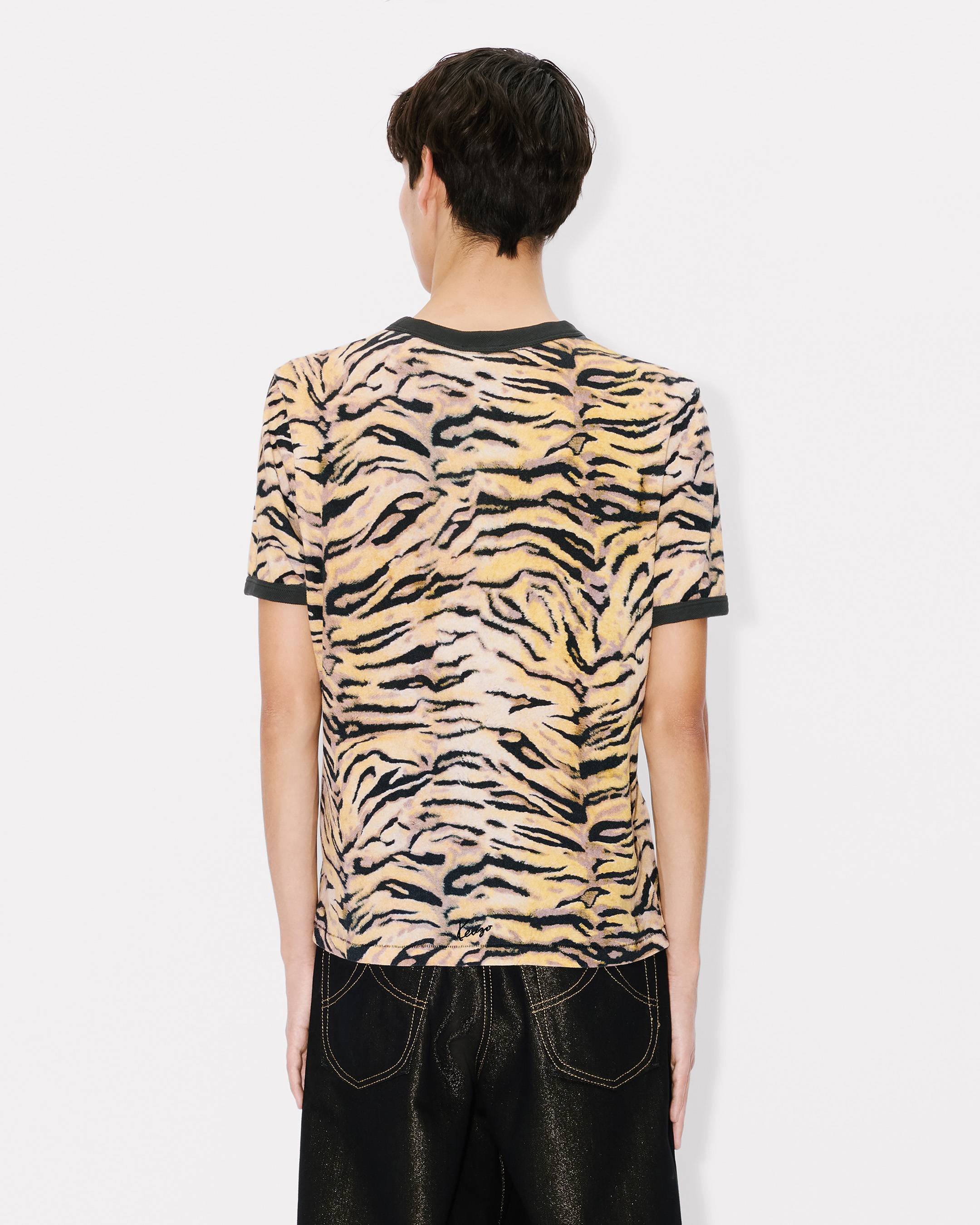 Schmales T-Shirt &bdquo;KENZO Tiger&ldquo; aus Baumwolle