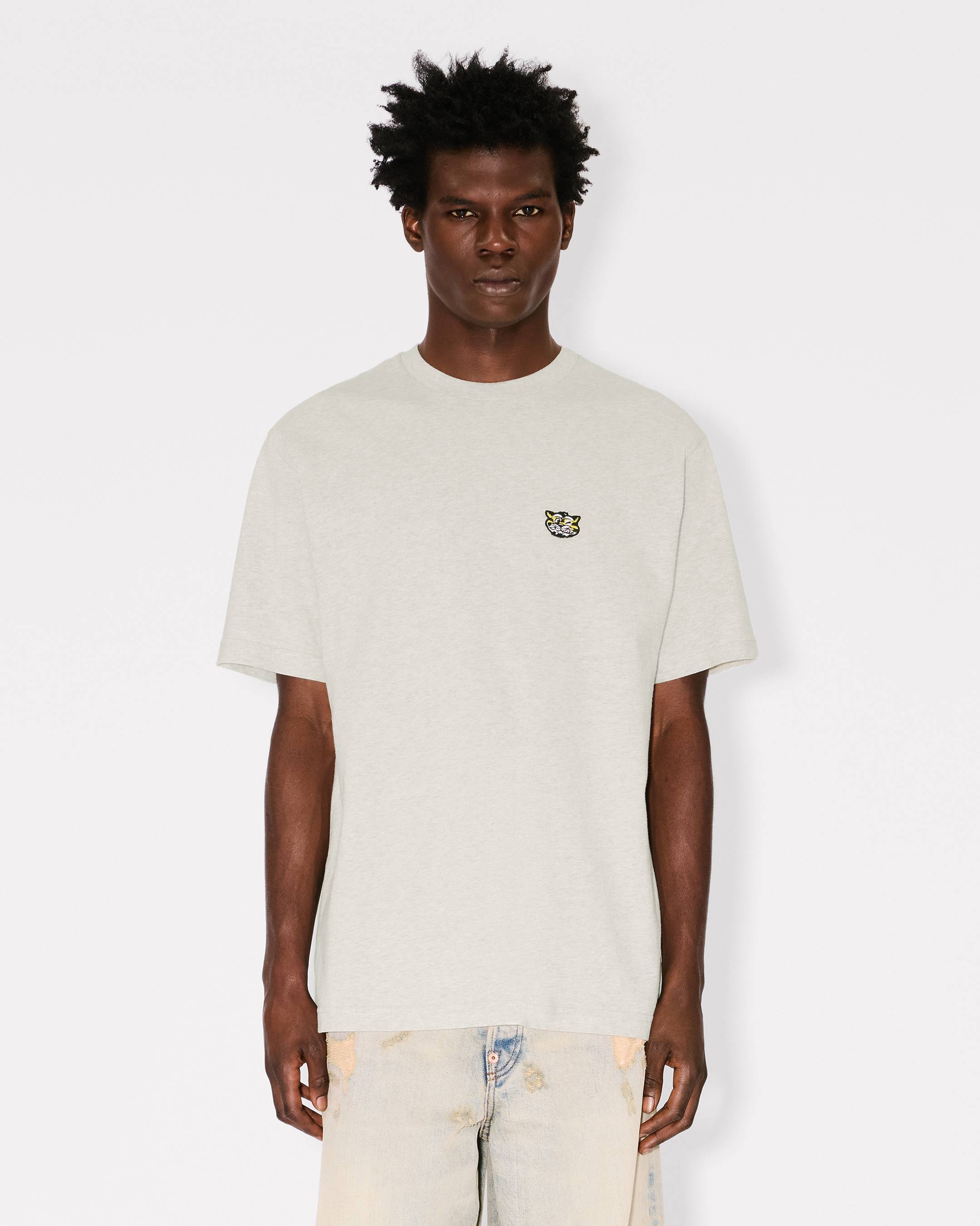 Camiseta de algodón bordada 'KENZO Wild Tiger'