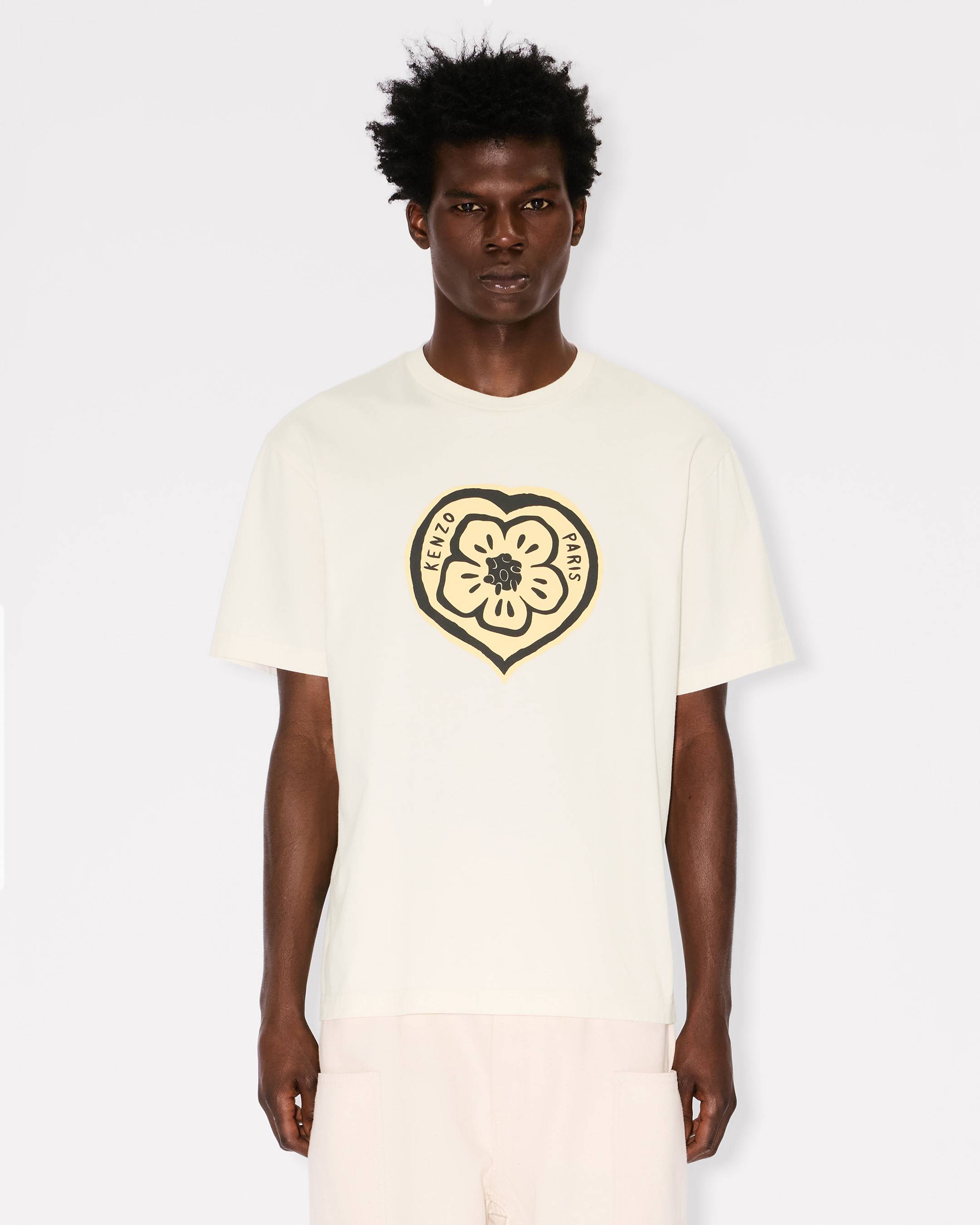 &bdquo;KENZO Boke Heart&ldquo;-T-Shirt aus Baumwolle