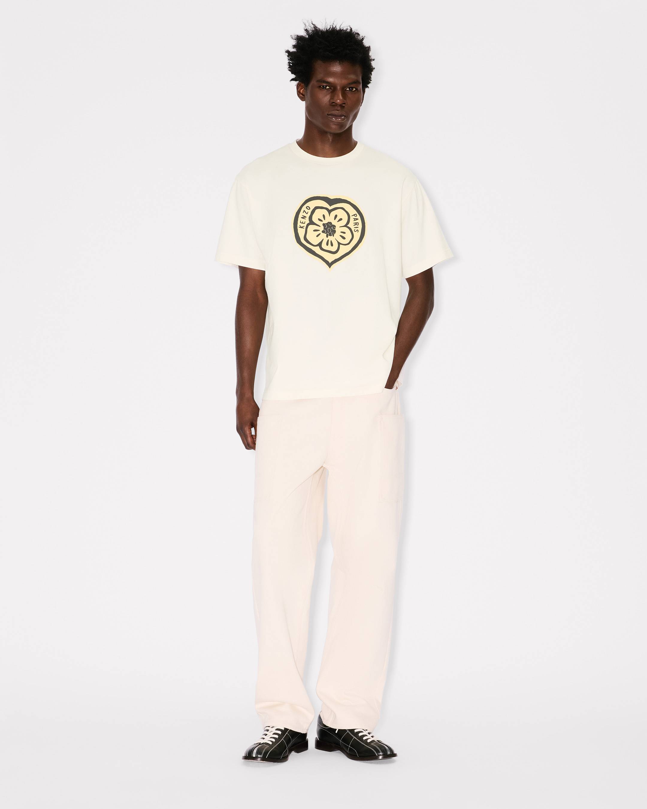 &bdquo;KENZO Boke Heart&ldquo;-T-Shirt aus Baumwolle