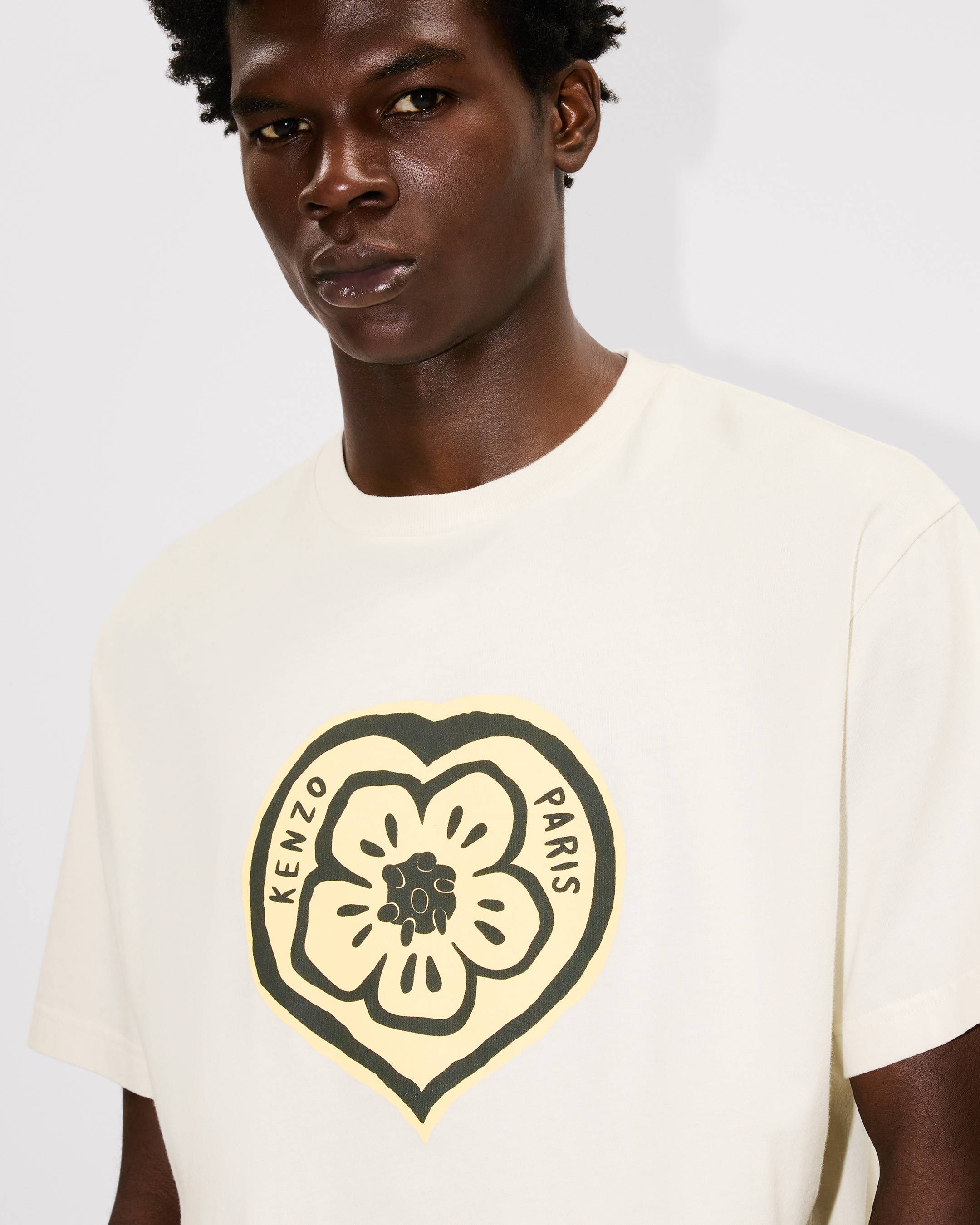 &bdquo;KENZO Boke Heart&ldquo;-T-Shirt aus Baumwolle