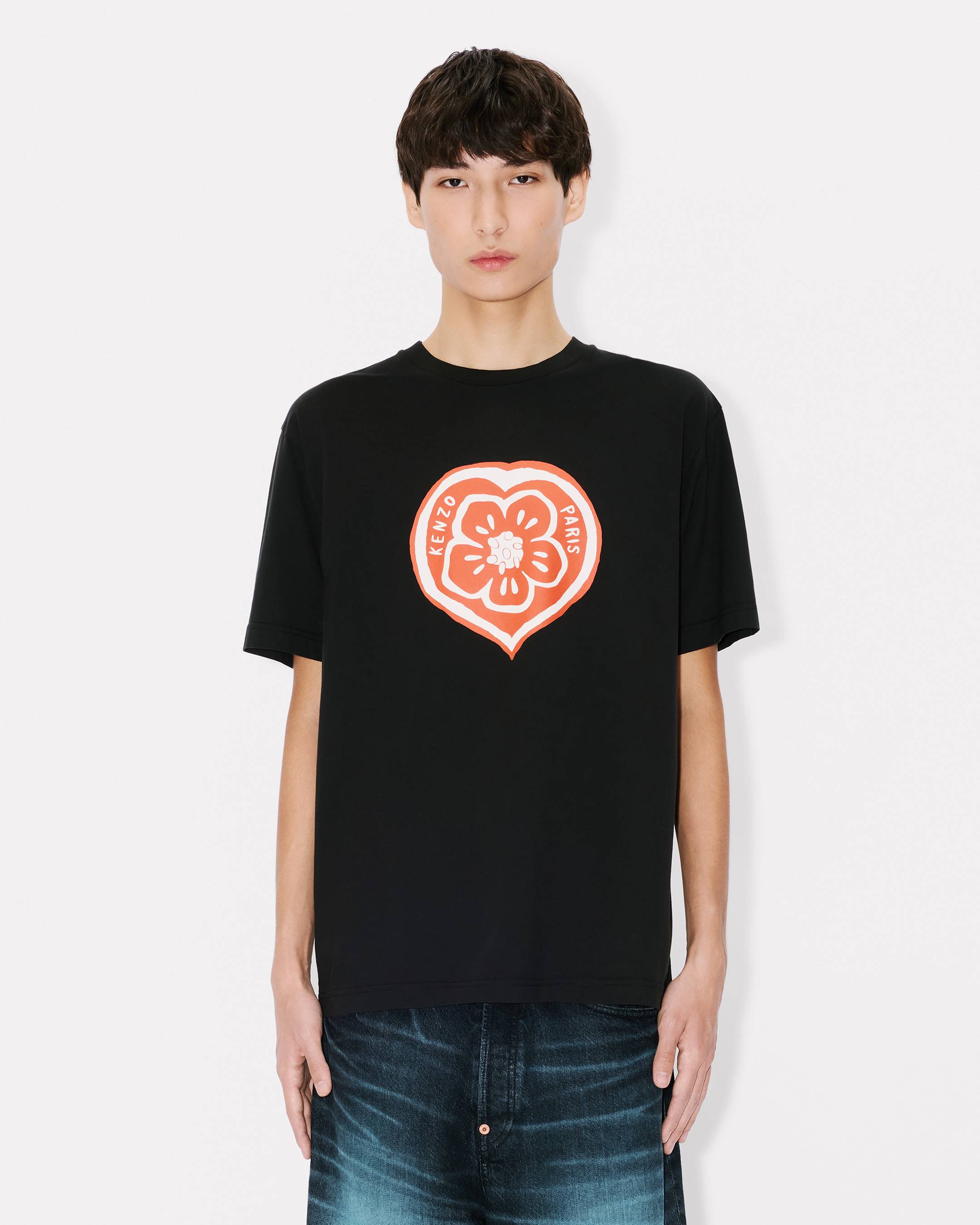 'KENZO Boke Heart' T-shirt in cotton