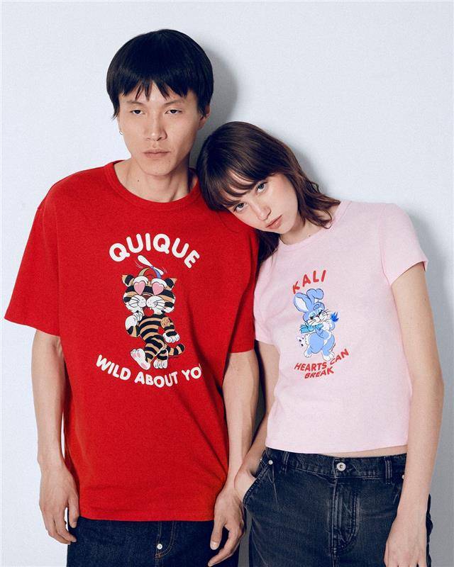 'KENZO Cartoon' Quique T-shirt cotton