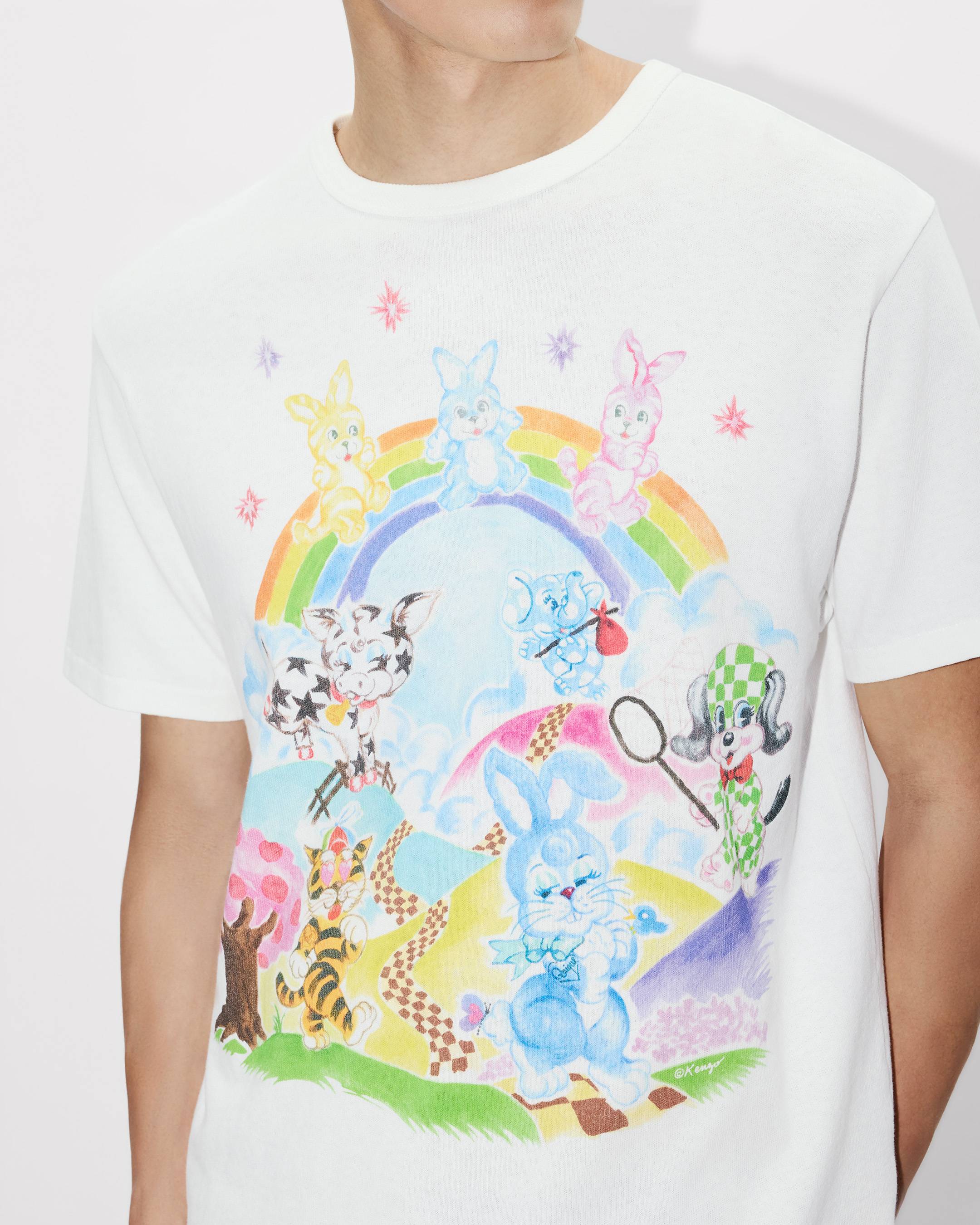 KENZO Cartoon' genderless T-shirt in cotton