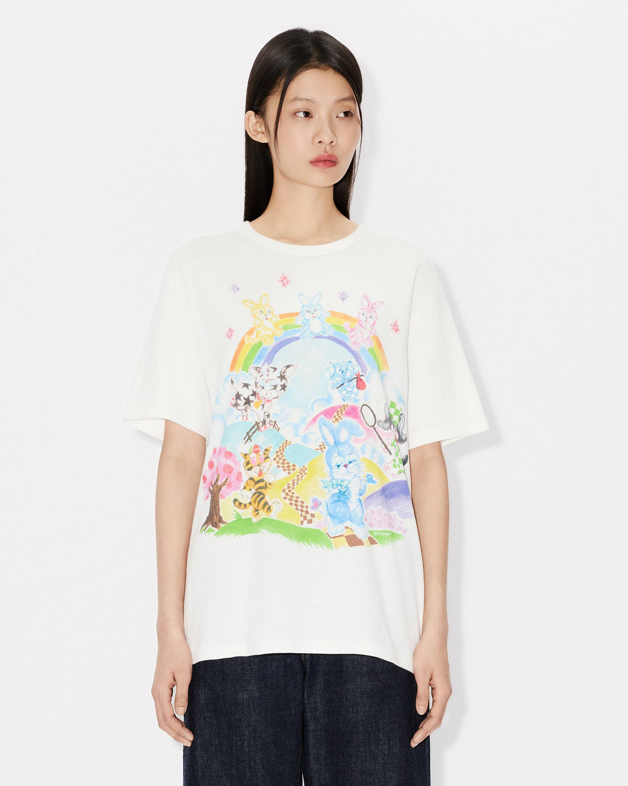 KENZO Cartoon' genderless T-shirt in cotton
