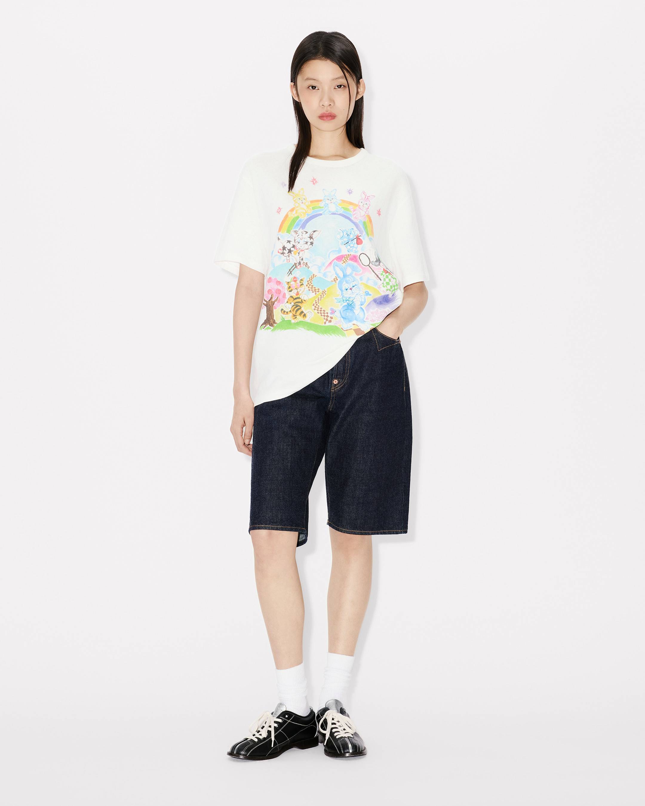 KENZO Cartoon' genderless T-shirt in cotton
