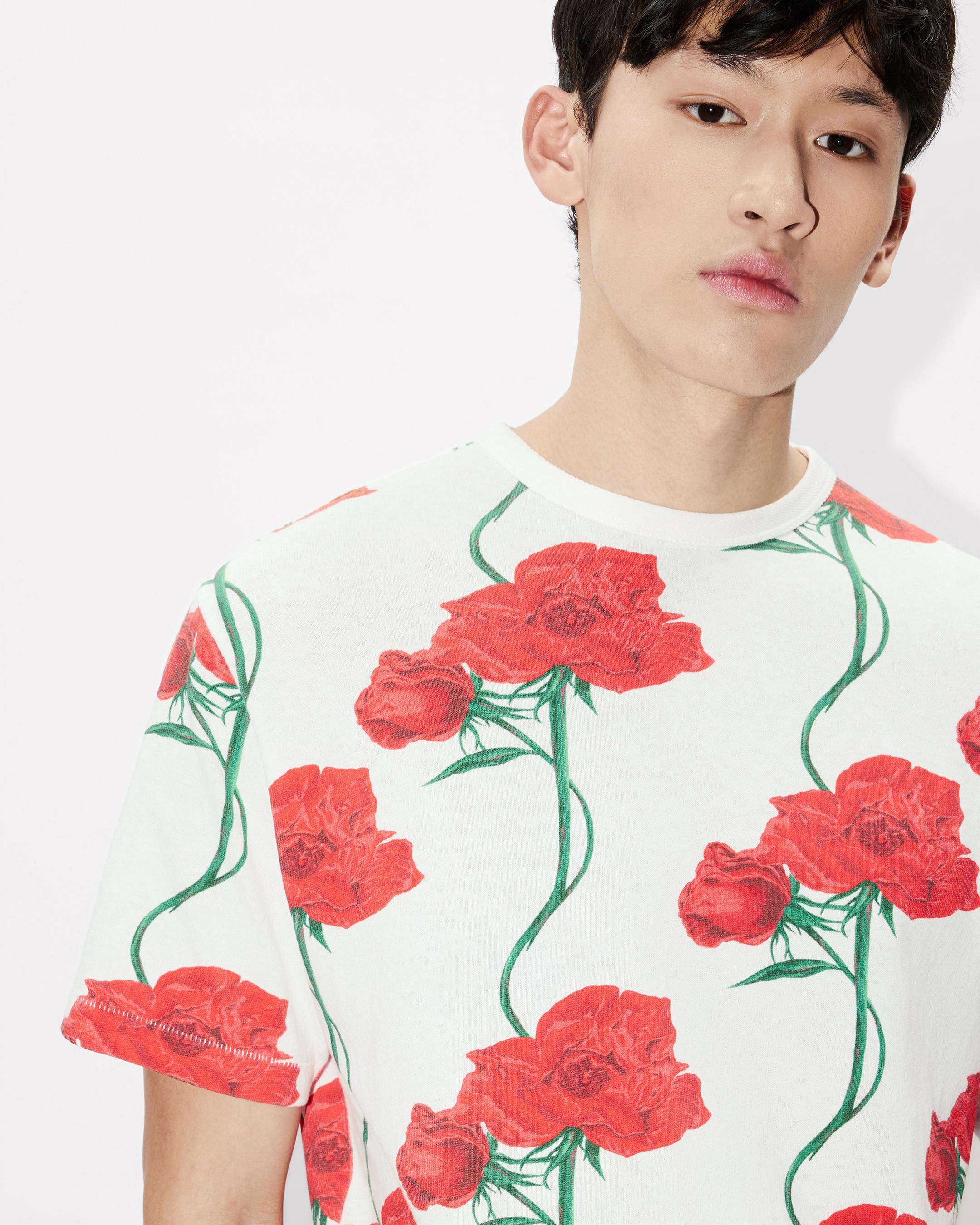 'KENZO Archive Rose' T-shirt in cotton