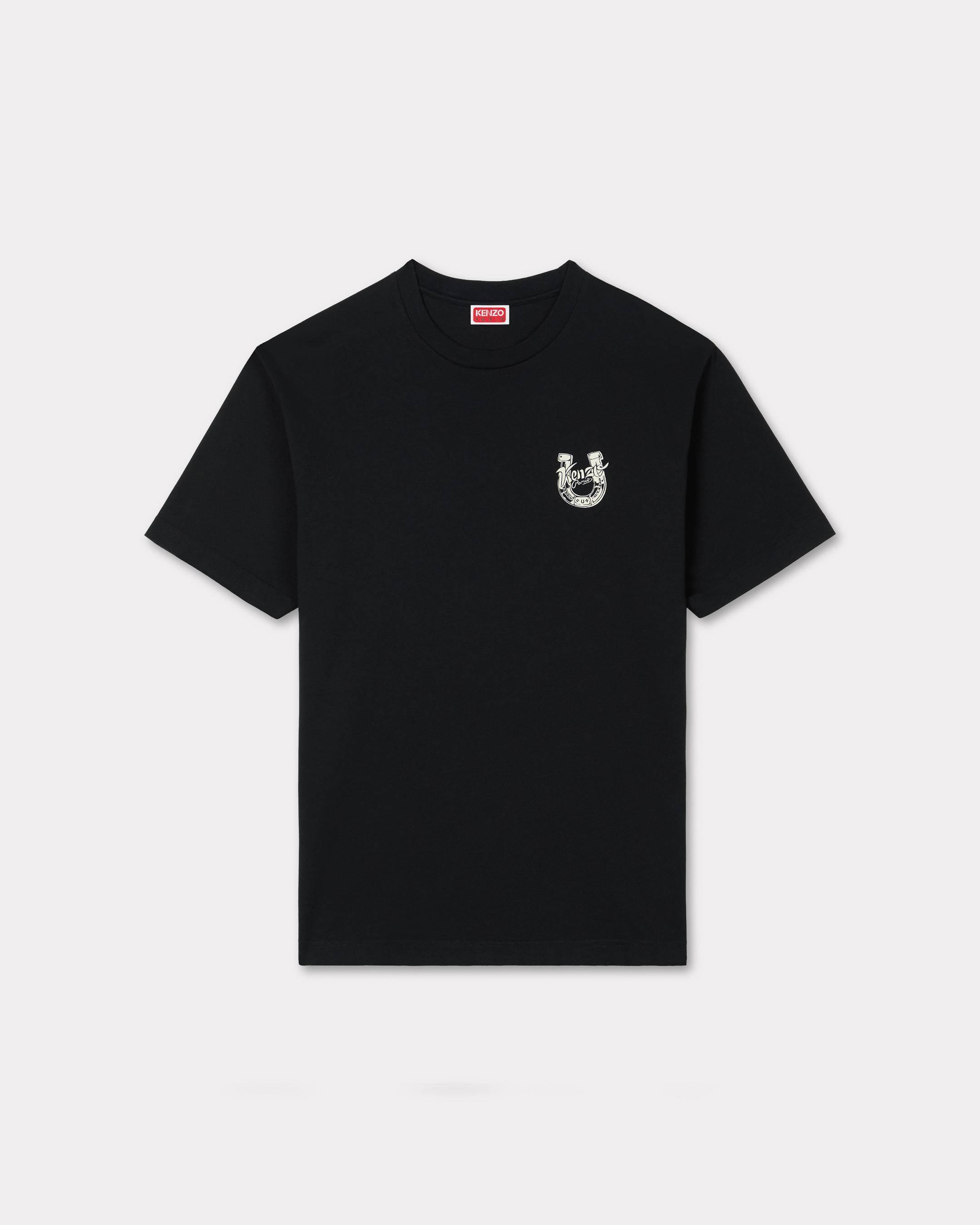 T-Shirt mit &bdquo;Lunar New Year&ldquo;-Stickerei aus Baumwolle