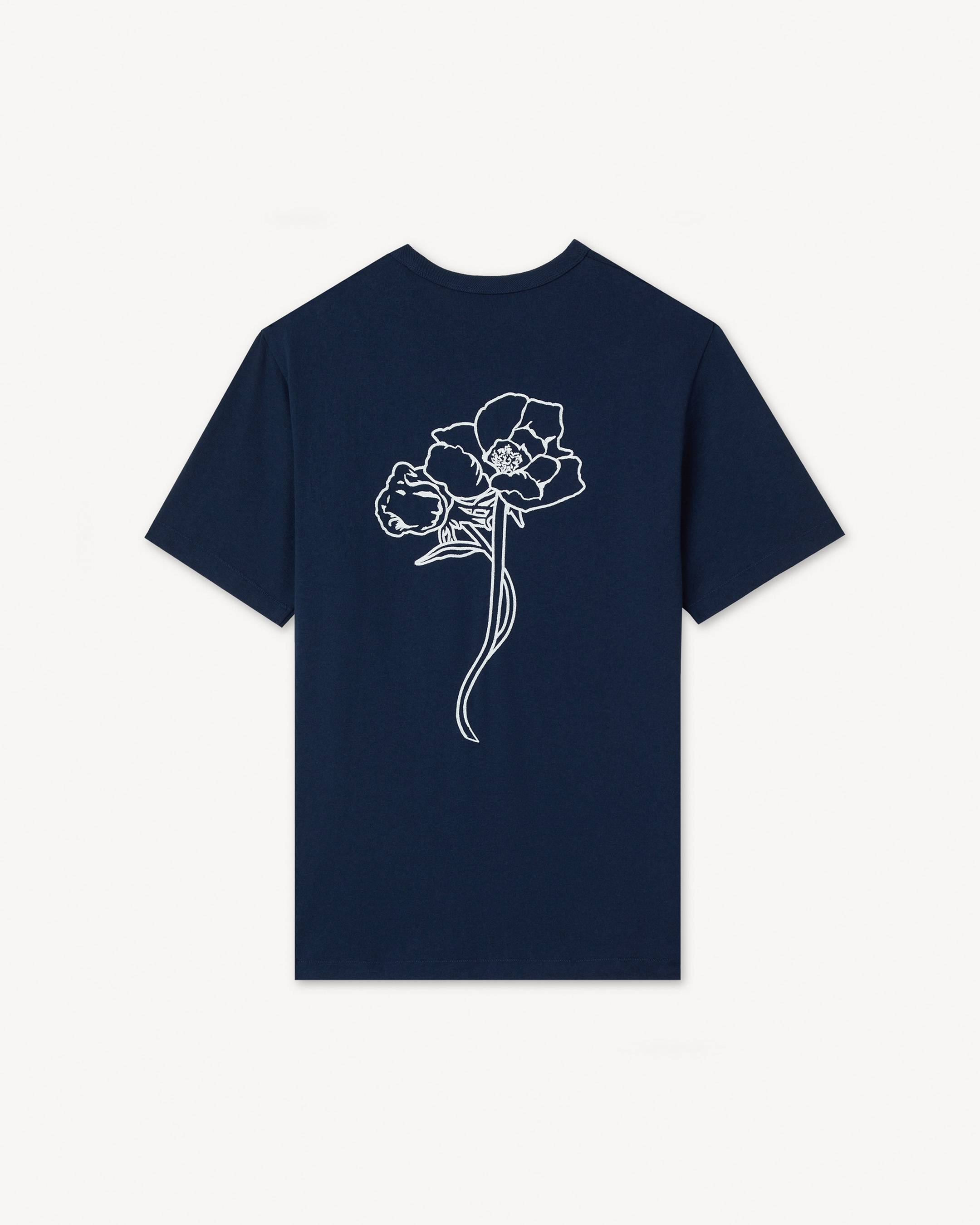 【キョウコ】 KENZO Archive Rose' embroidered outlined T-shirt in cotton | Men's