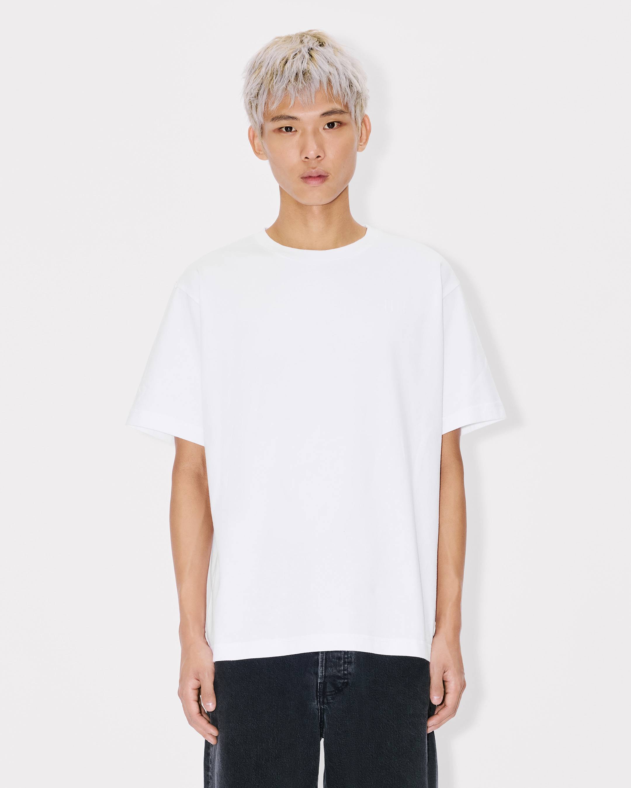 Boke Flower 2.0' embroidered oversized T-shirt in cotton | Men's