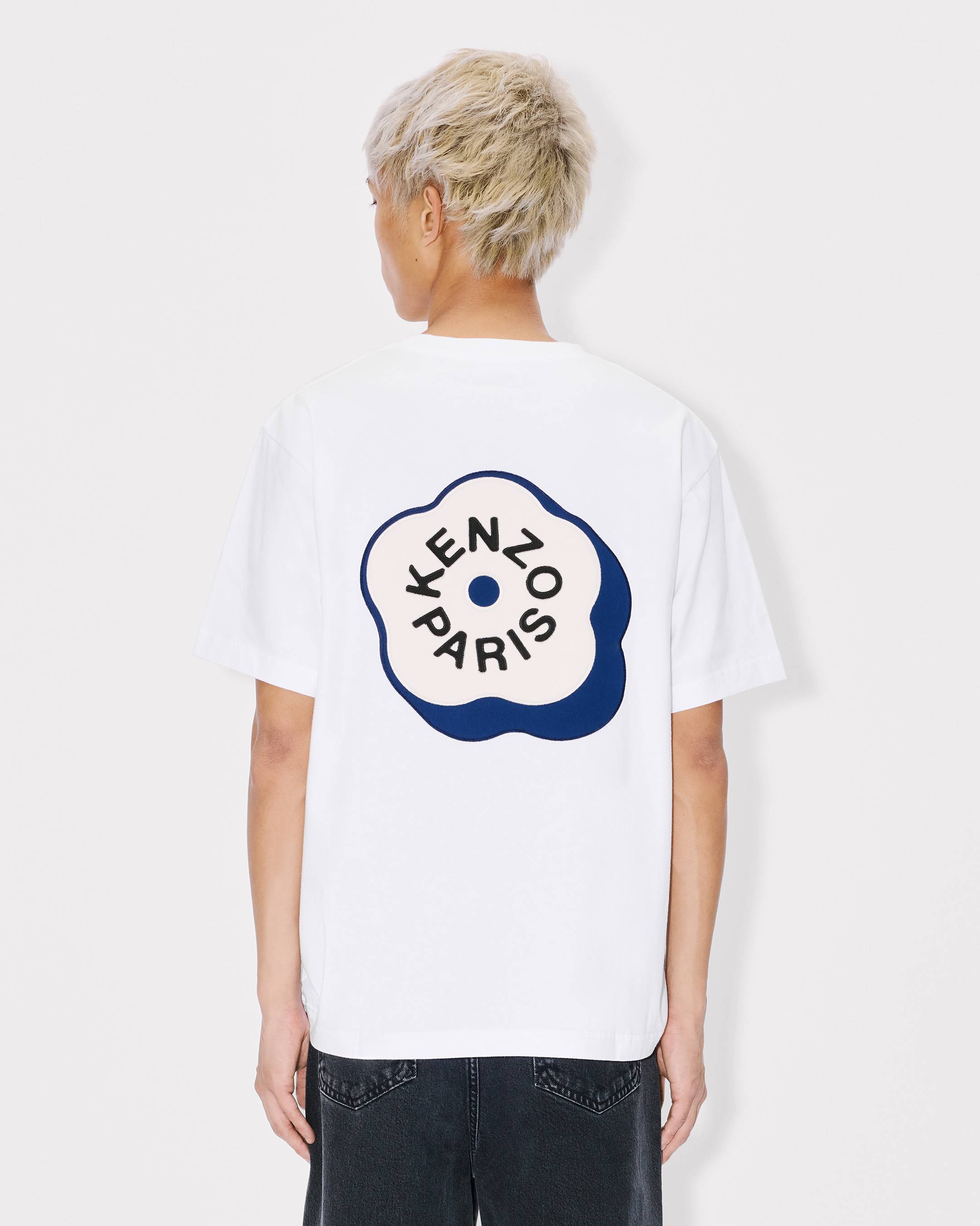 Boke Flower 2.0' エンブロイダリー オーバーサイズ Tシャツ イン