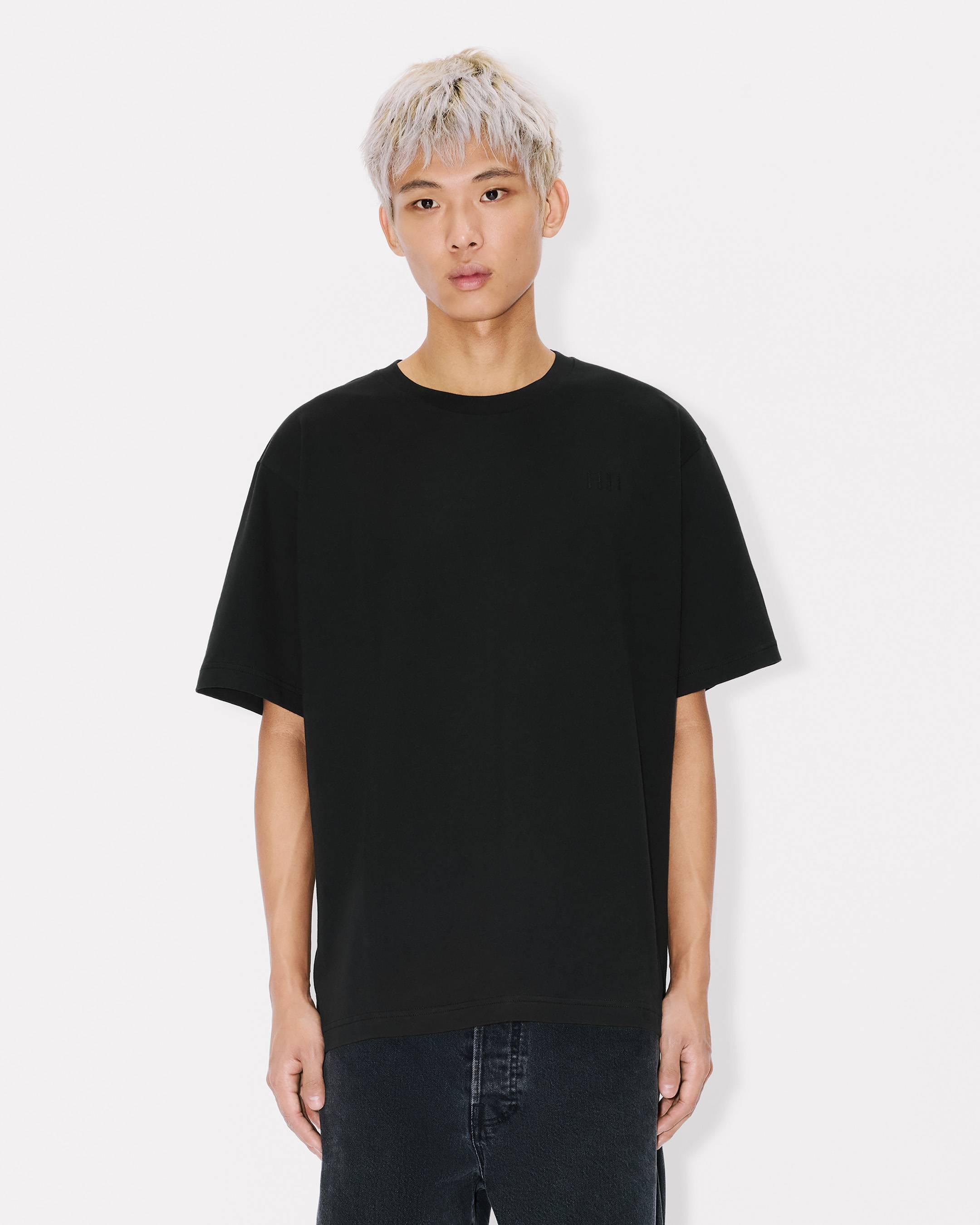 Boke Flower 2.0' embroidered oversized T-shirt in cotton | Men's