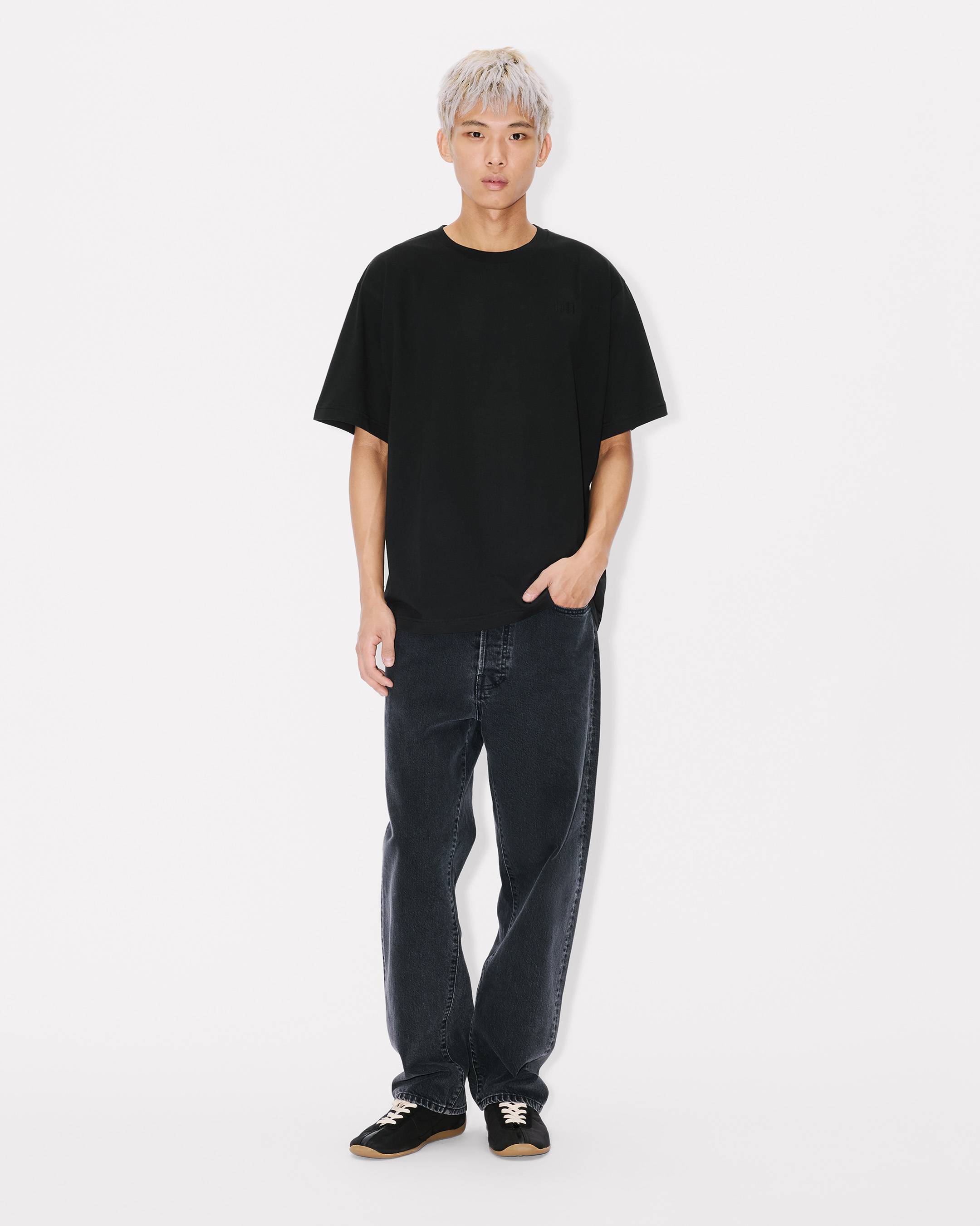 'Boke Flower 2.0' embroidered oversized T-shirt cotton