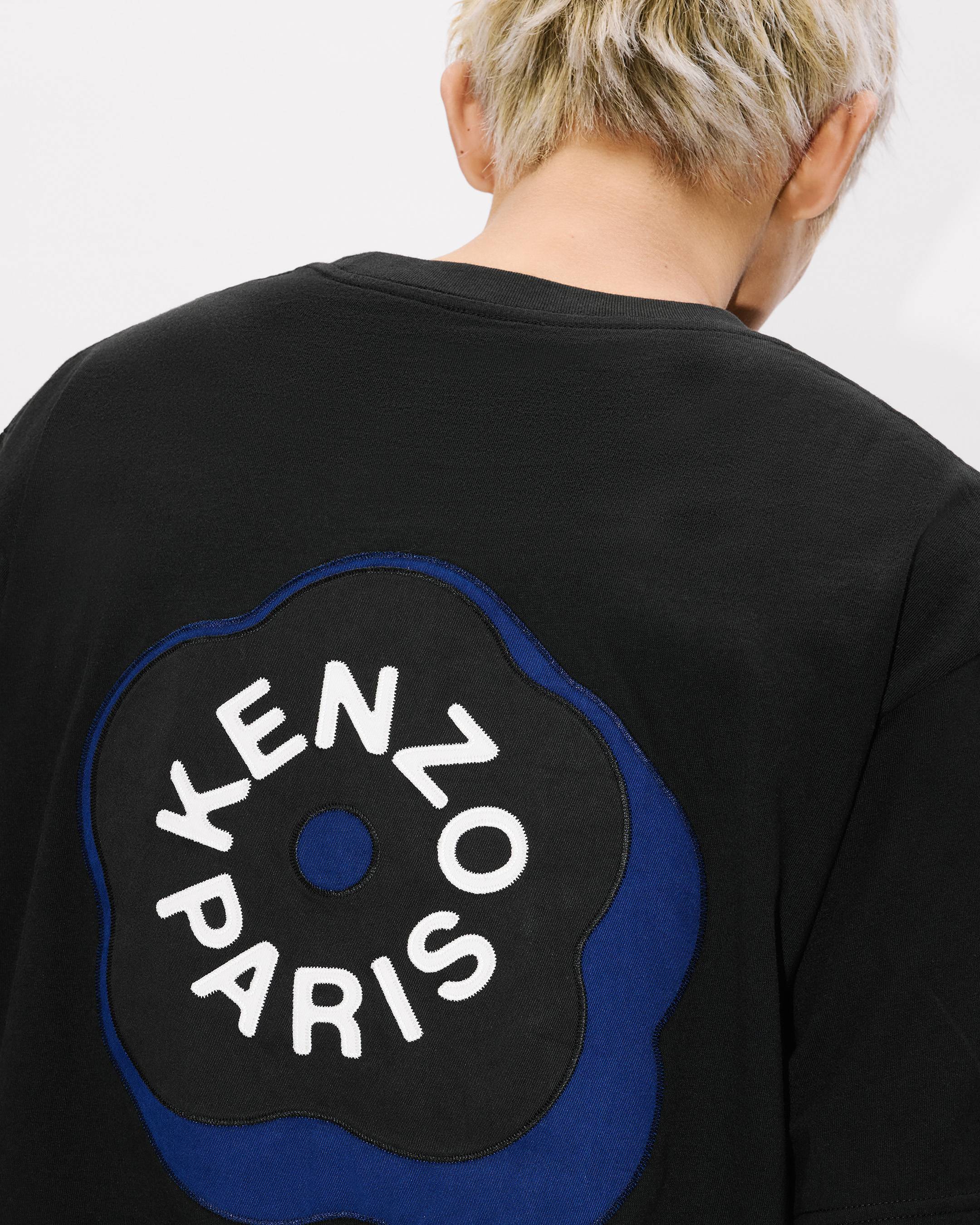 'Boke Flower 2.0' embroidered oversized T-shirt in cotton