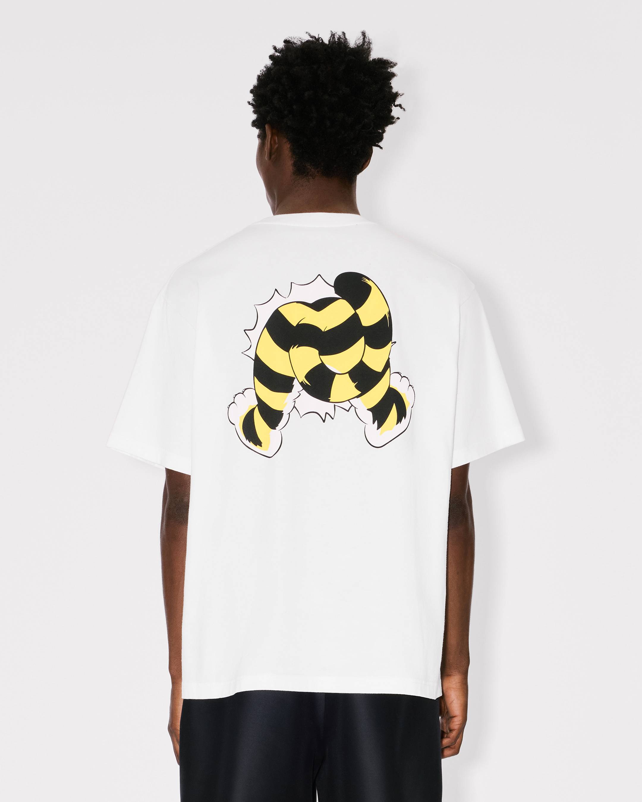 KENZO Wild Tiger' oversized T-shirt in cotton | Men's | KENZO