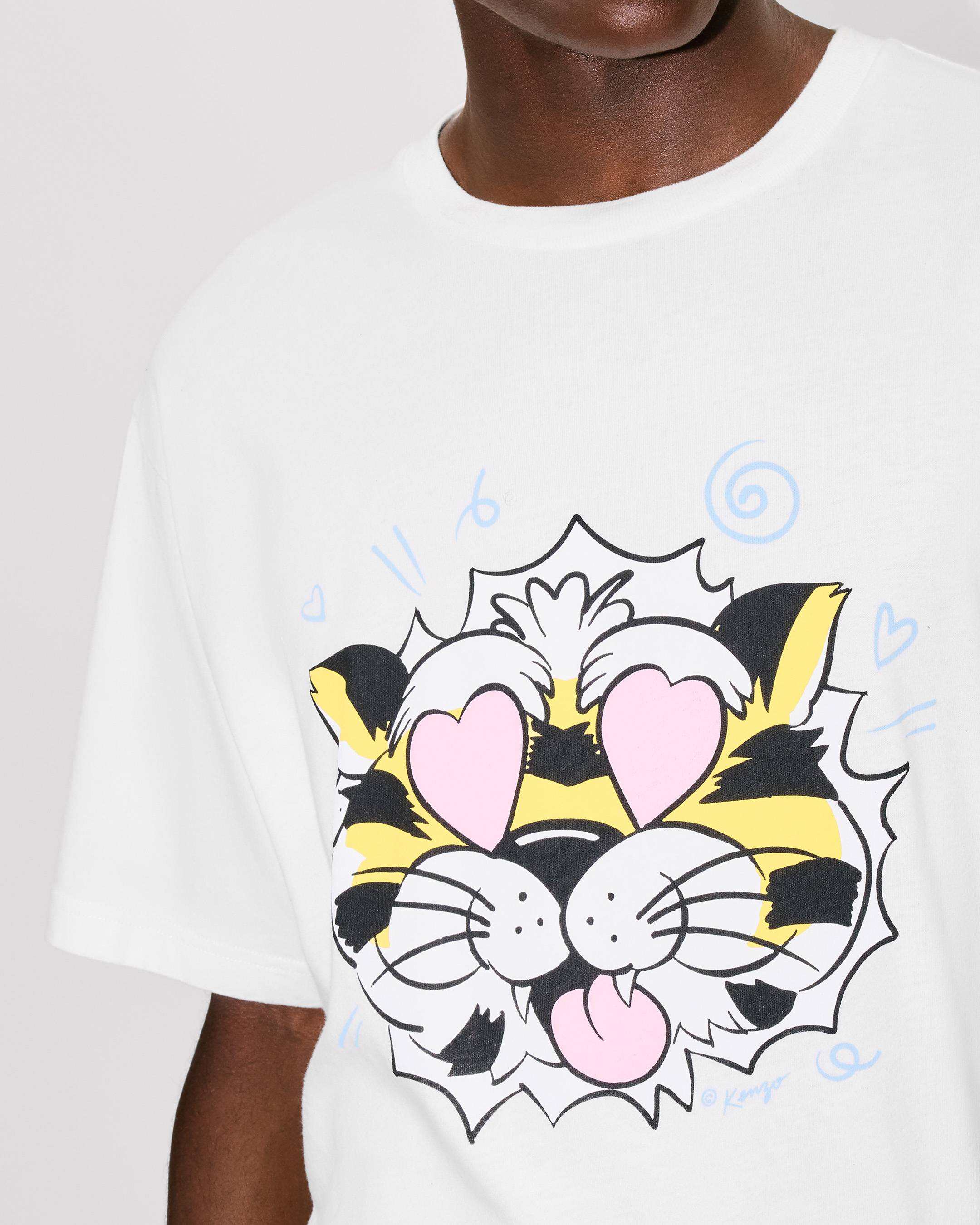 KENZO Wild Tiger' オーバーサイズ Tシャツ イン コットン | メンズ