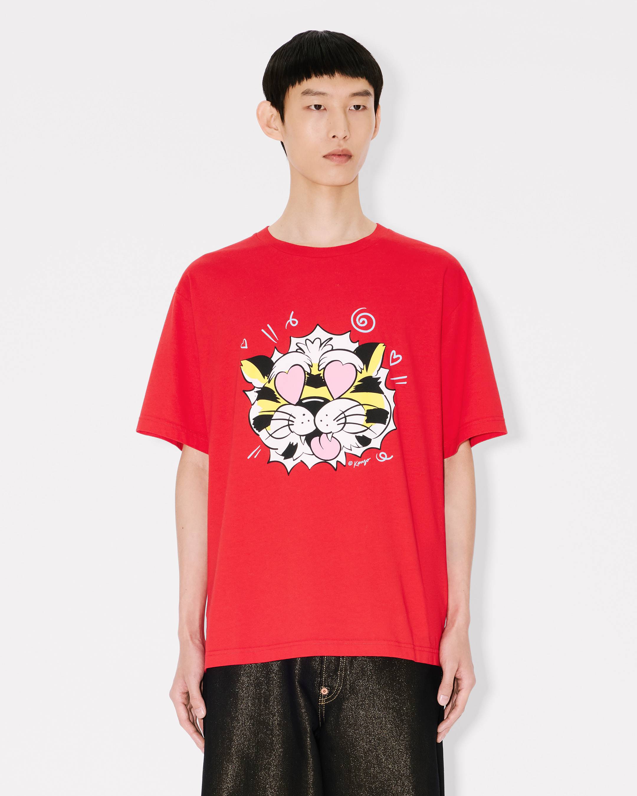 'KENZO Wild Tiger' oversized T-shirt in cotton