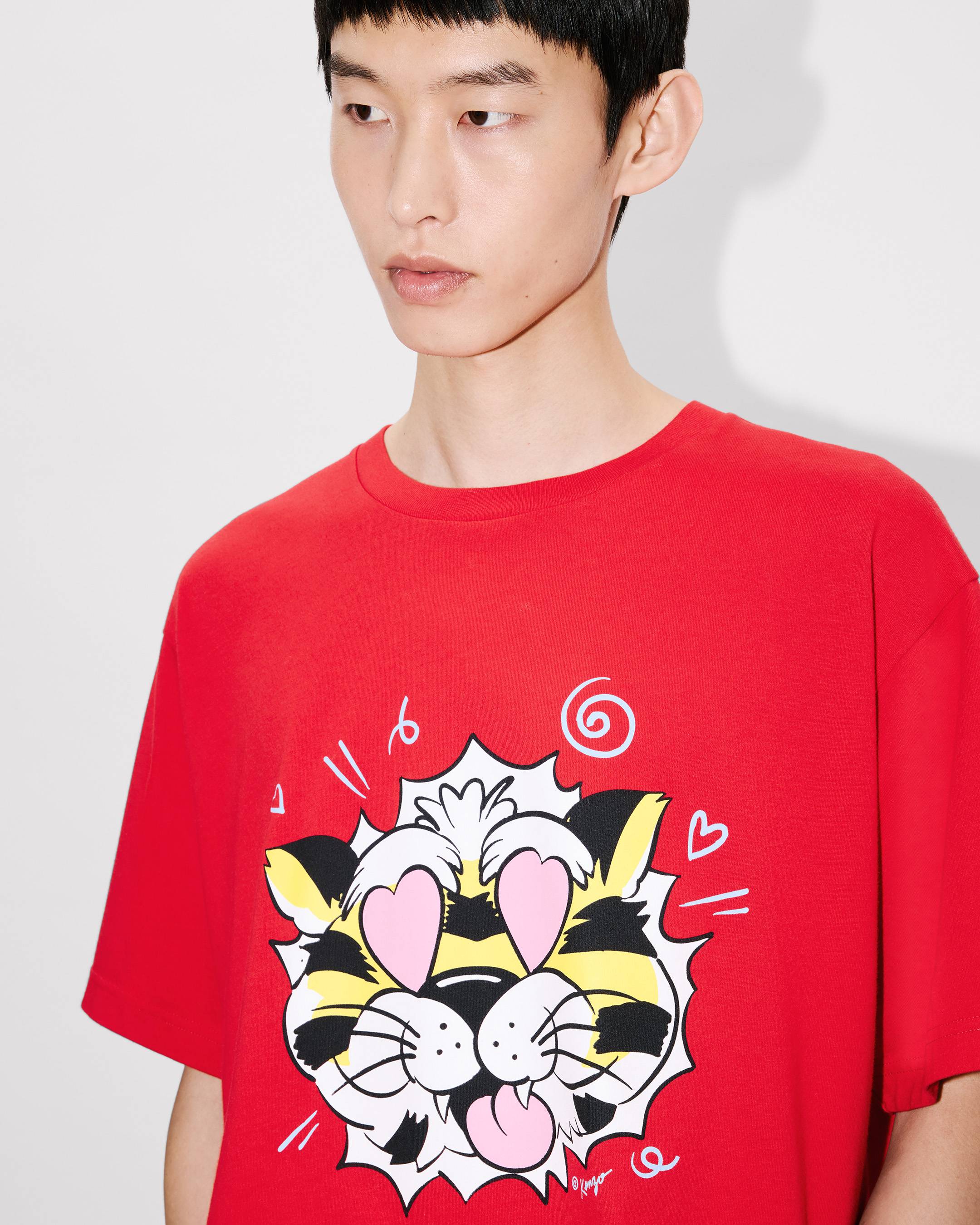'KENZO Wild Tiger' oversized T-shirt in cotton