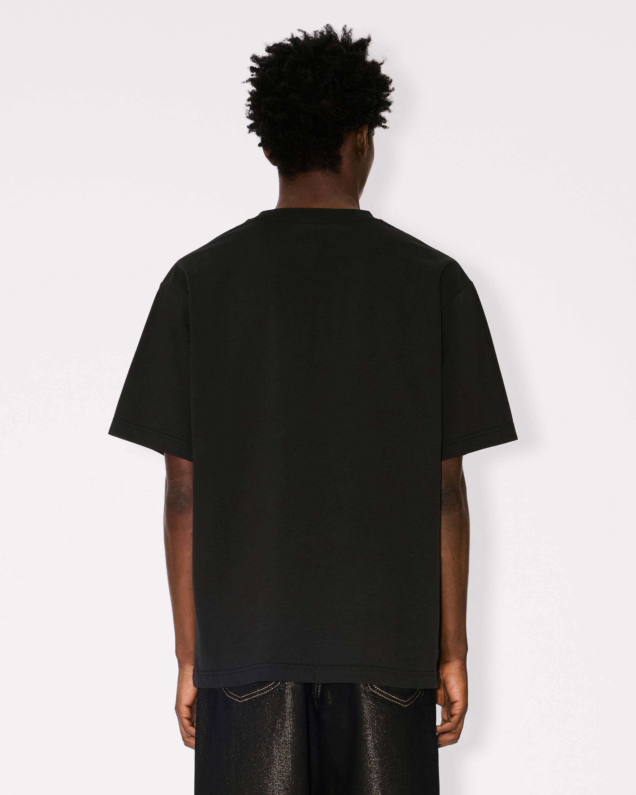 'KENZO Wild Tiger' embroidered oversized T-shirt in cotton