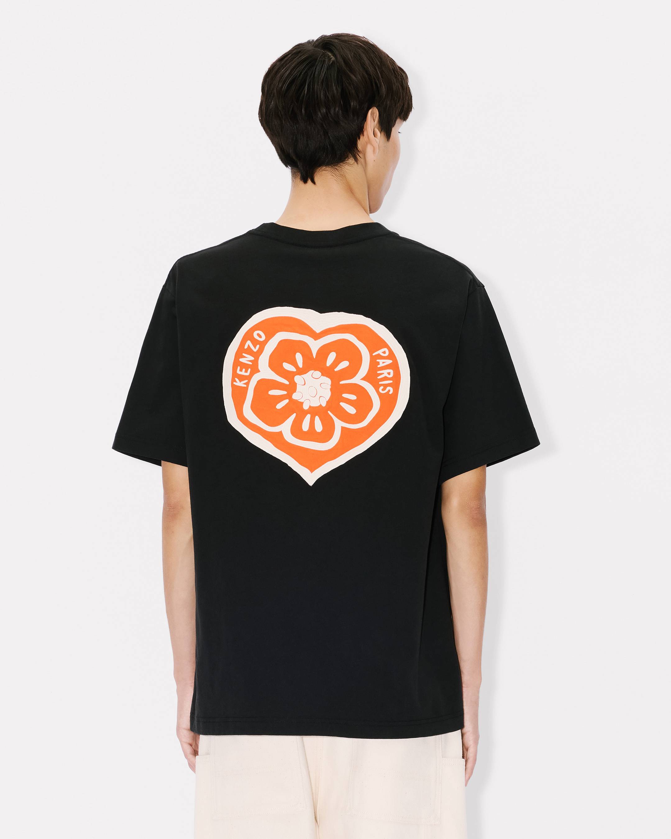 'KENZO Boke Heart' oversized T-shirt in cotton