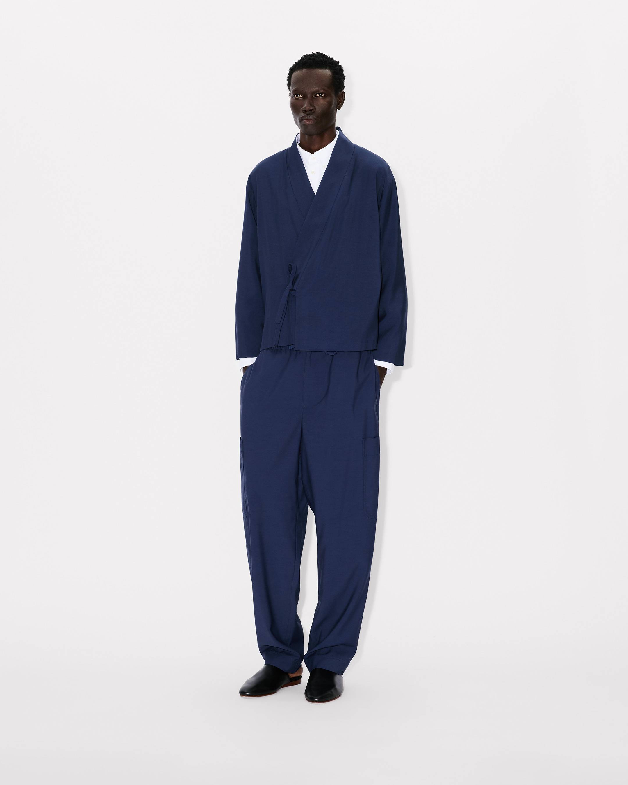 Kimono jacket in mixed wool | Men's | KENZO