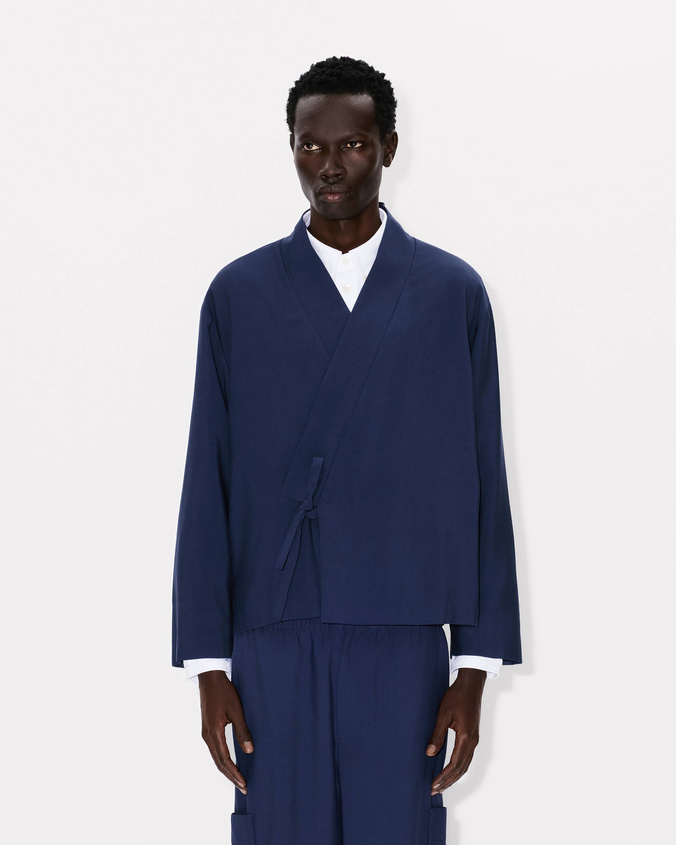 Kimono jacket in mixed wool | Men's | KENZO