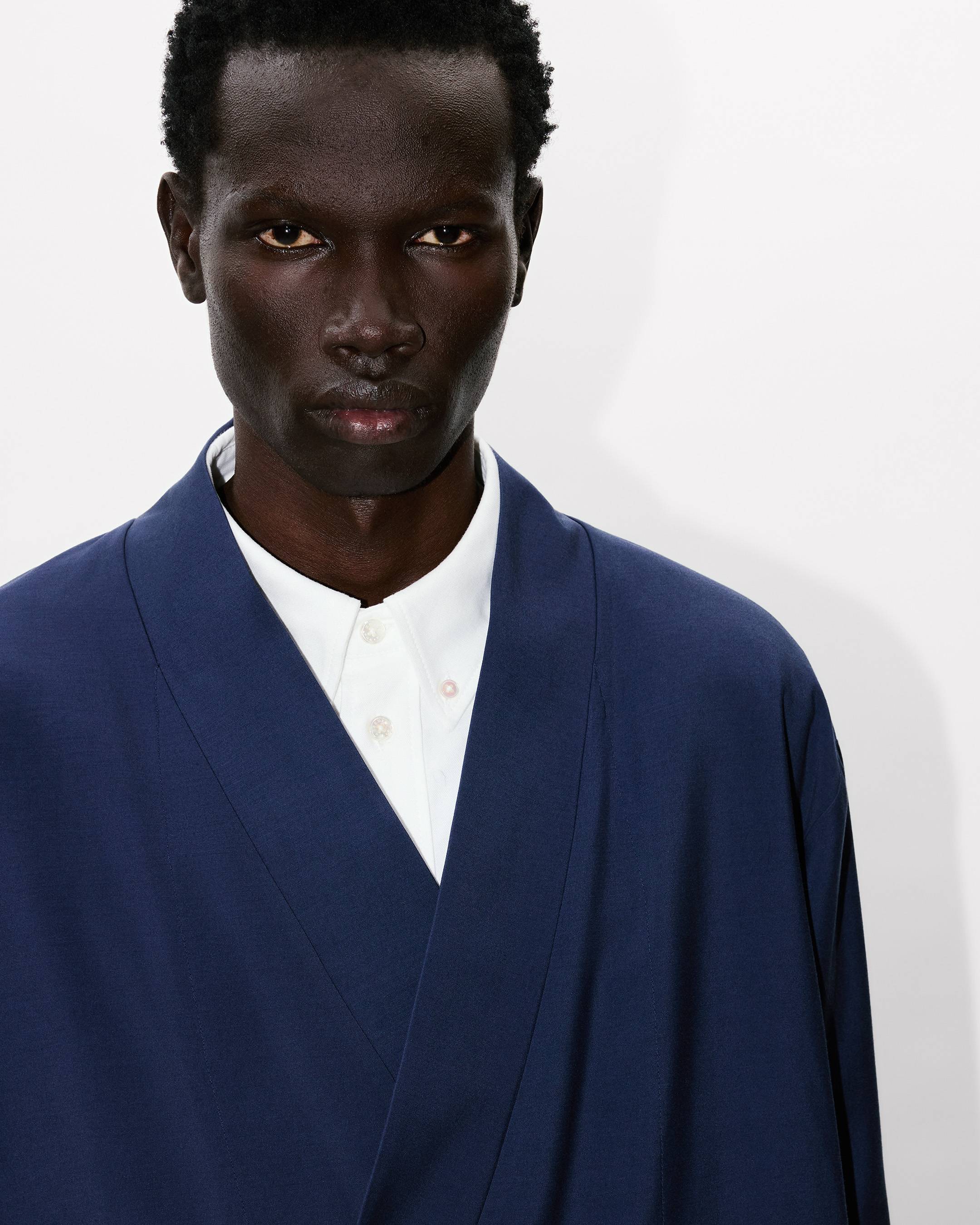 Kimono jacket in mixed wool | Men's | KENZO