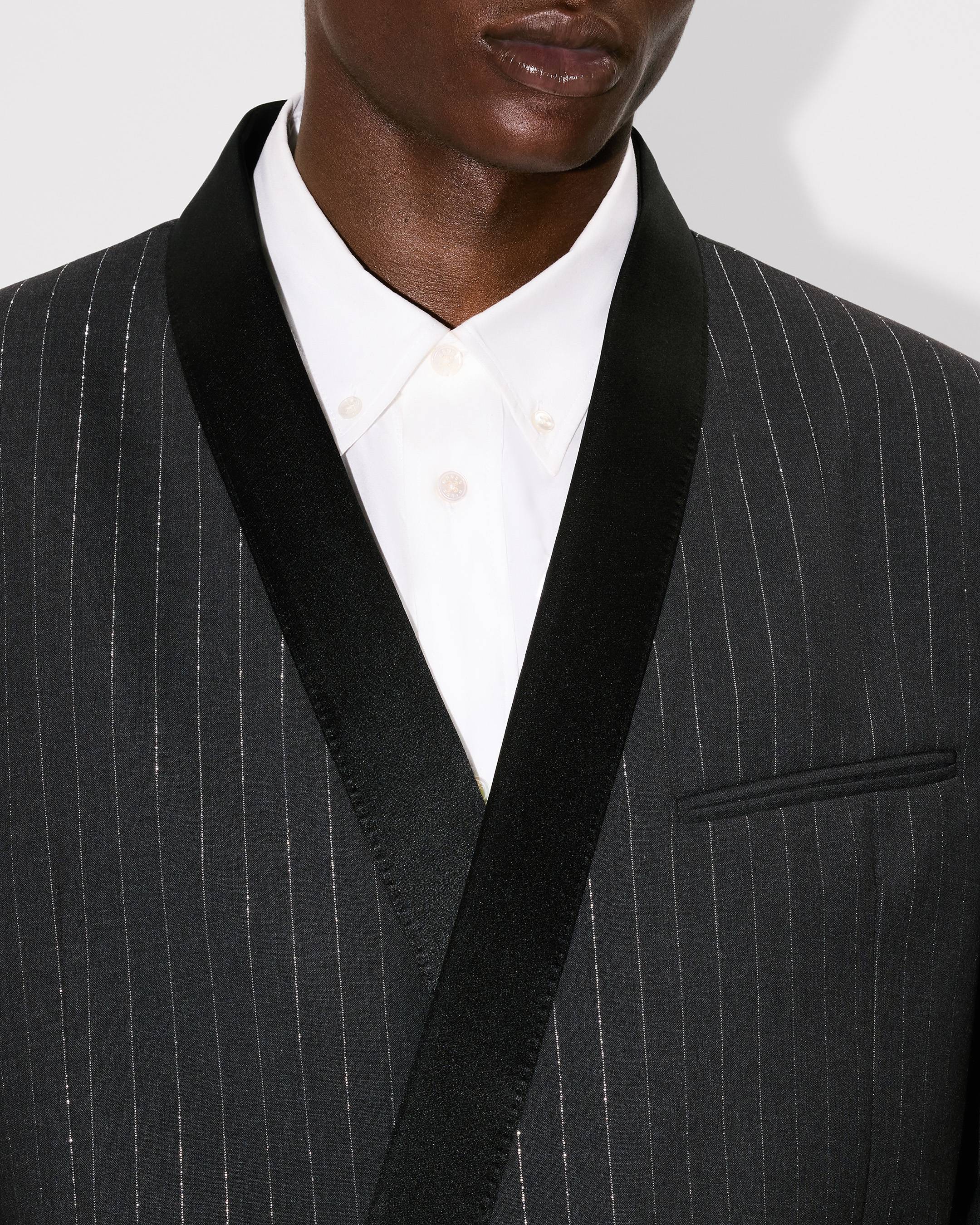 'KENZO Stripes' double breasted kimono jacket