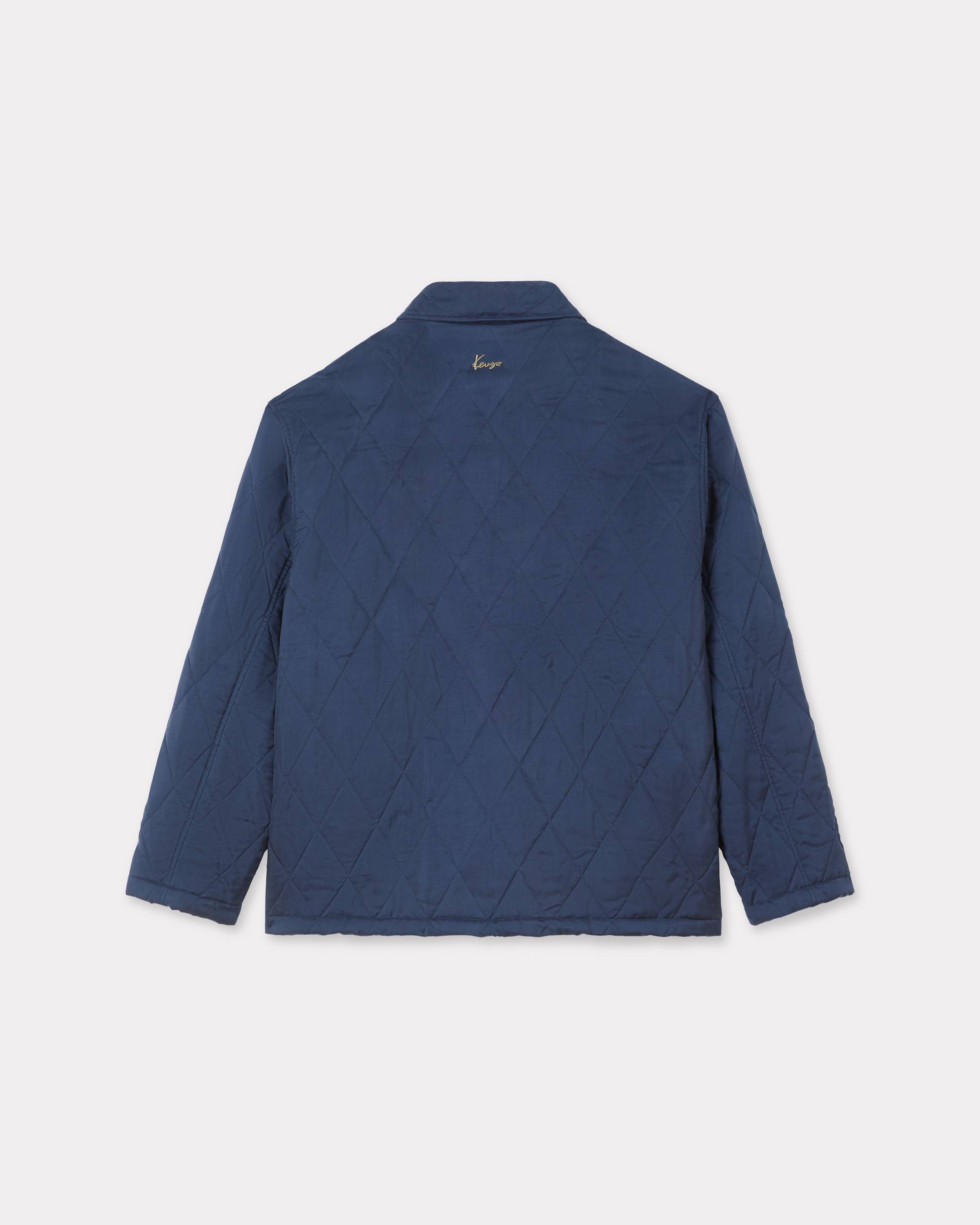 Veste workwear matelass&eacute;e 'KENZO Badges' en cupro