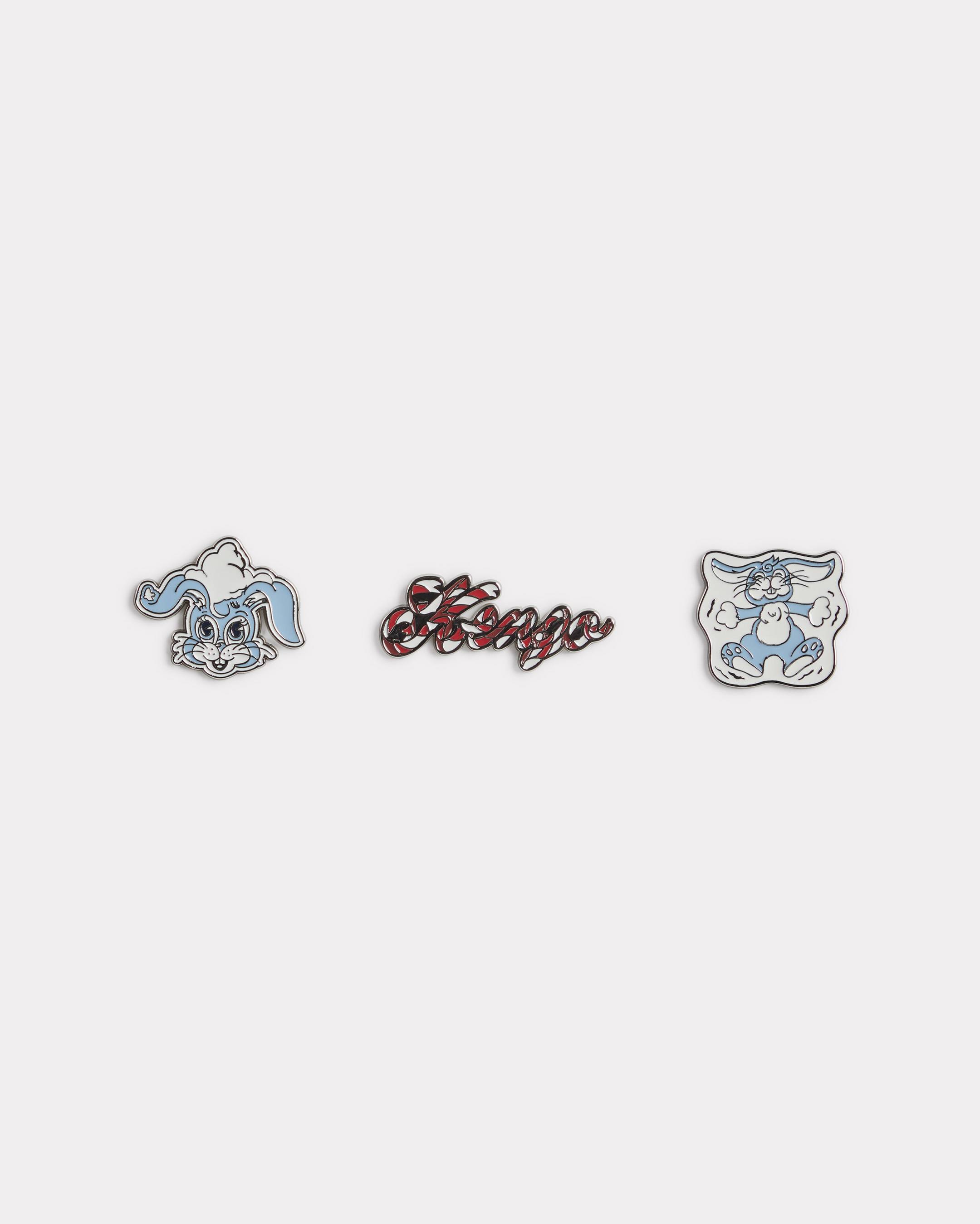 'KENZO Winter Holidays' set of pins