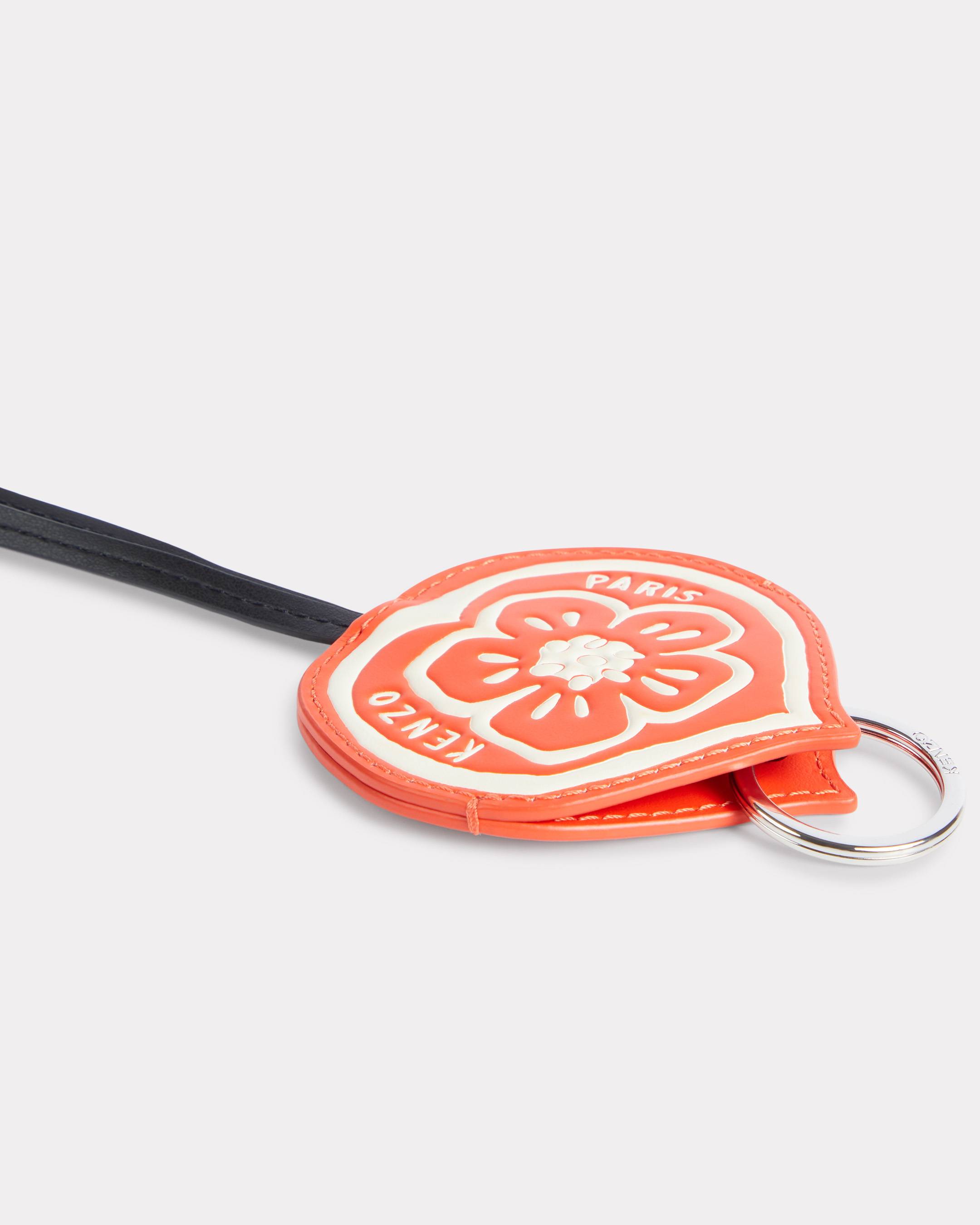 'KENZO Boke Heart' レザー チャーム